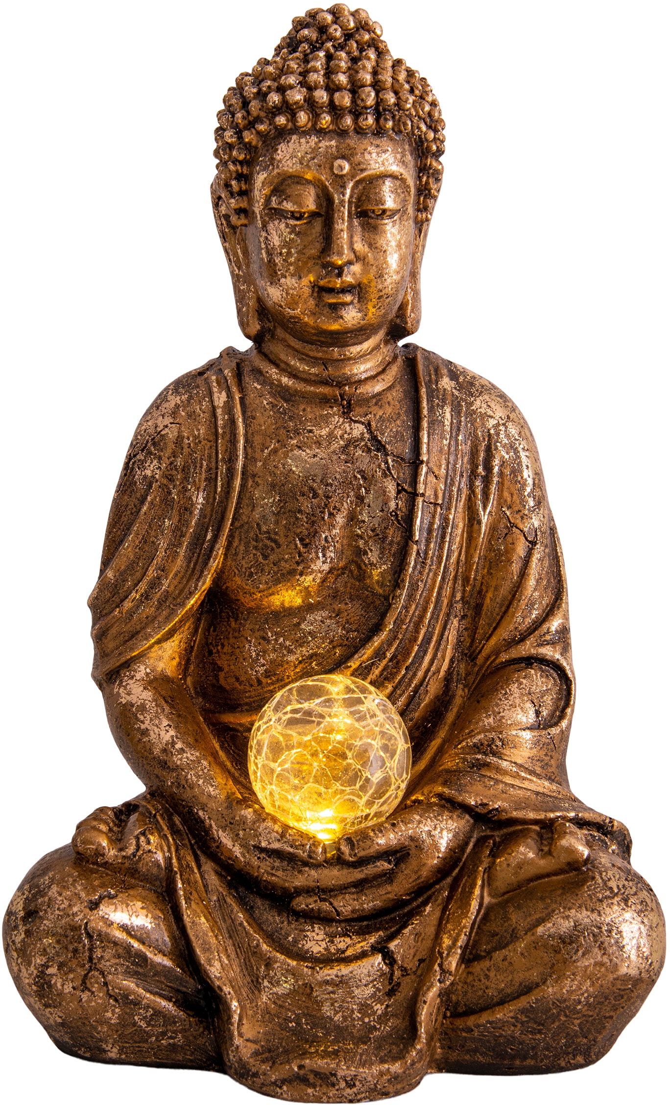 LED BAUR Solar »Buddha«, näve Solarleuchte | 1 flammig-flammig, kaufen