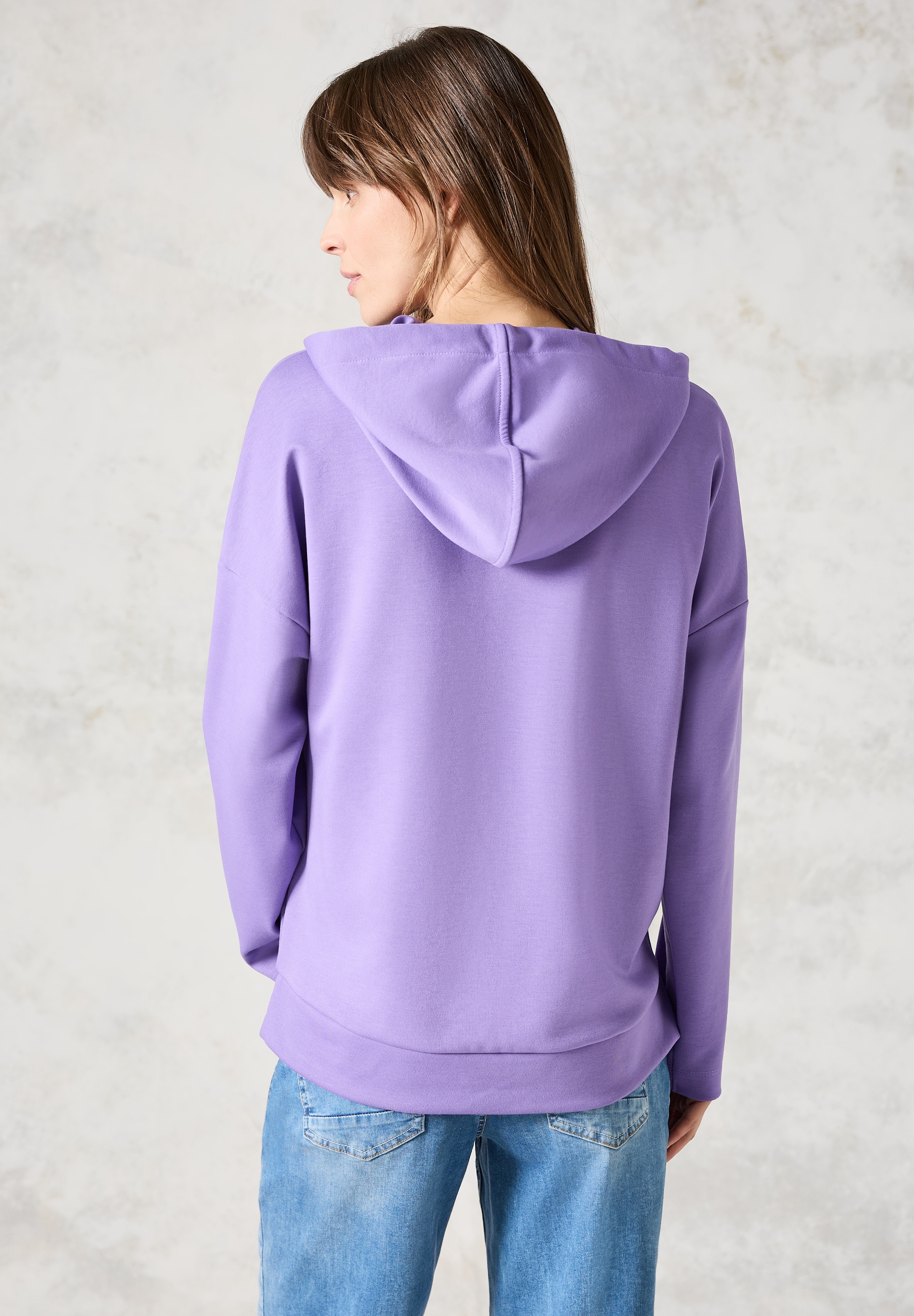 Cecil Sweatshirt, im angenehmen Materialmix