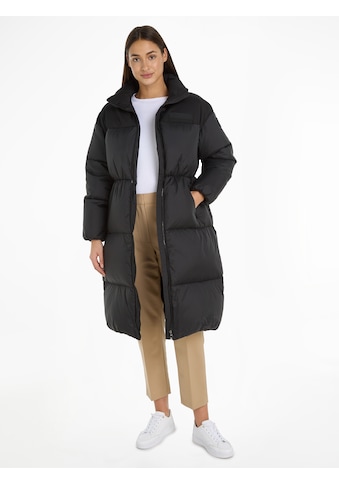 Steppmantel »NEW YORK PUFFER MAXI«, mit Logobadge