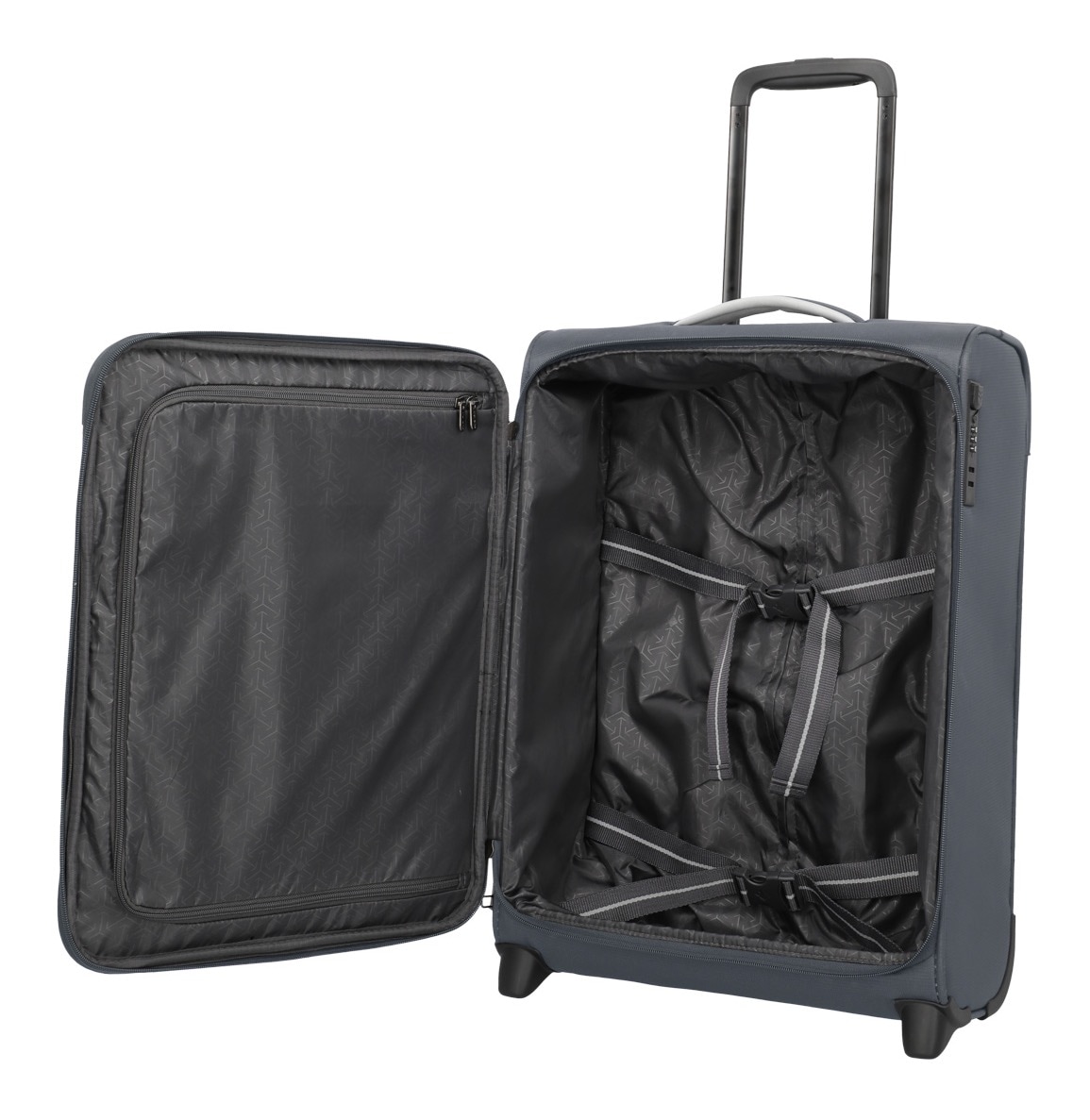 travelite Handgepäck-Trolley »JETPACK Multi Light 2 Cabin, konzipiert für Condor & Ryanair«, 4 Rollen, Weichgepäck-Koffer Handgepäck für die meisten gängigen Airlines