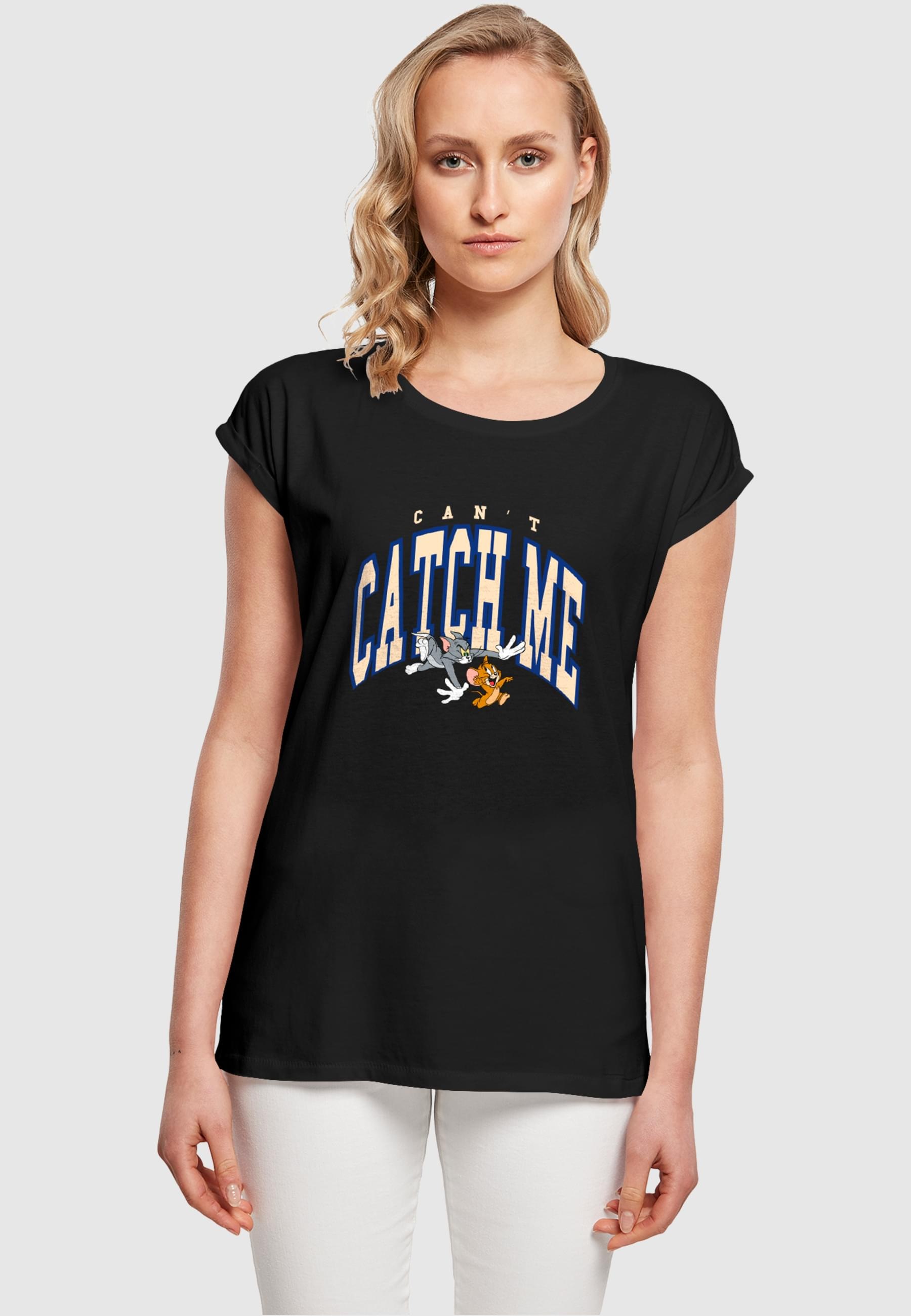 ABSOLUTE CULT T-Shirt "ABSOLUTE CULT Damen Ladies Tom and Jerry - Cant Catc günstig online kaufen