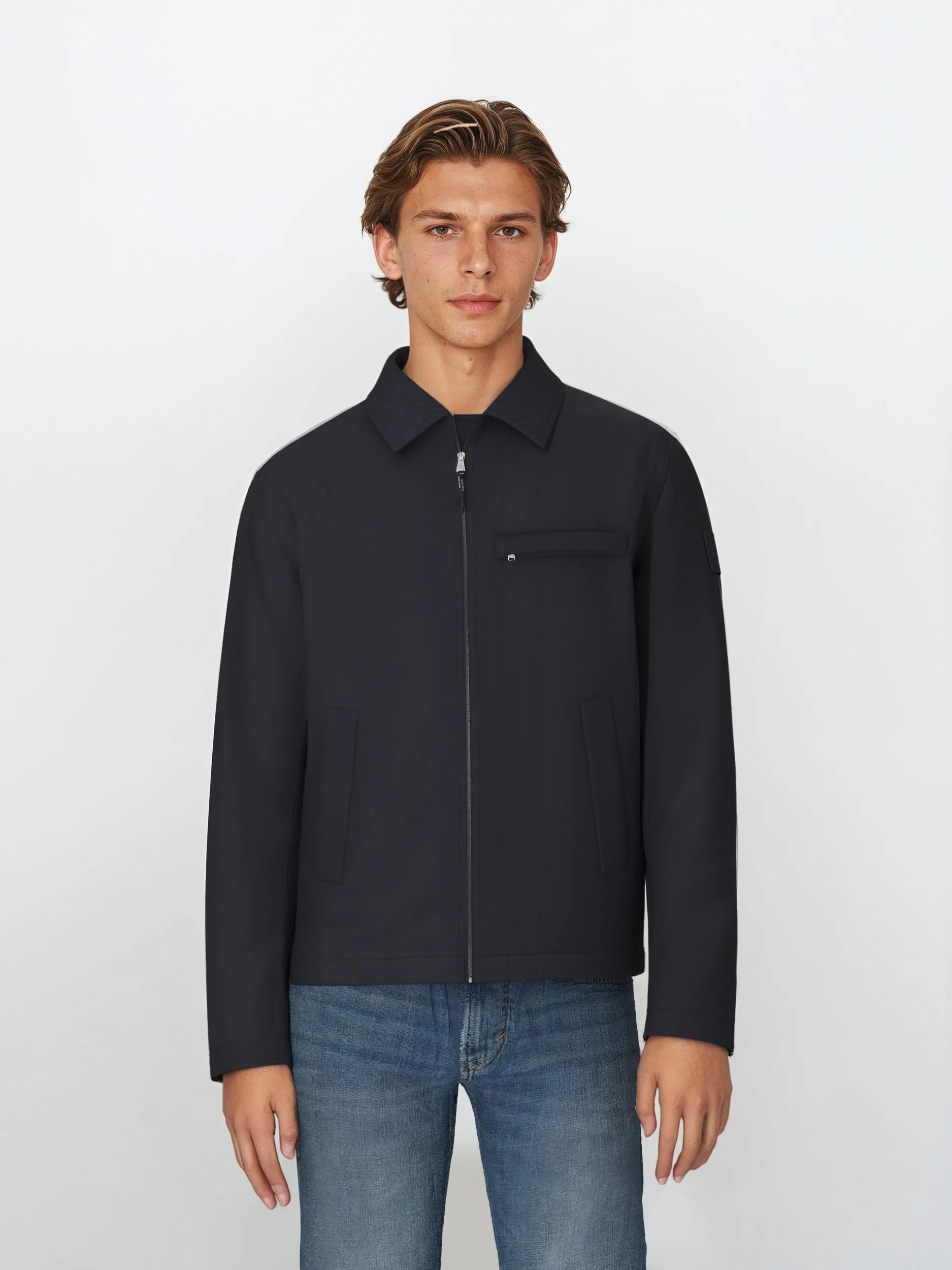 Joop Jeans Sommerjacke "Matok" ohne Kapuze Regular fit mit Umlegekragen