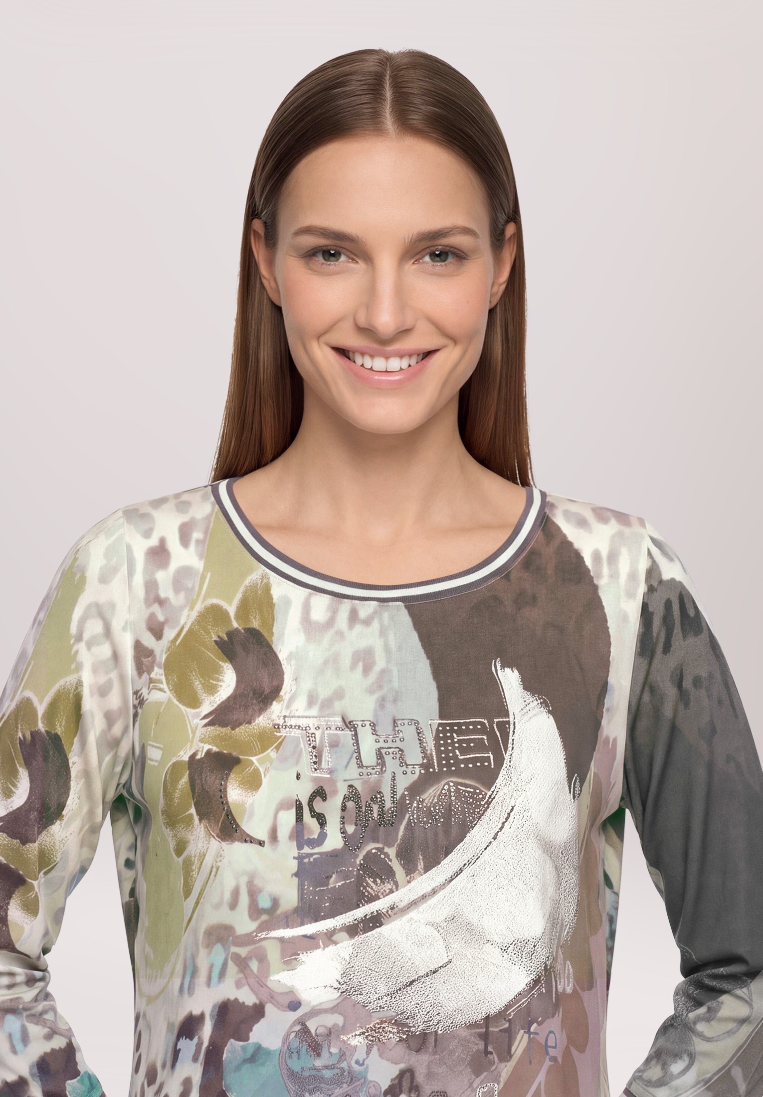 Betty Barclay 3/4-Arm-Shirt »Damen mit Tunnelzug« 1