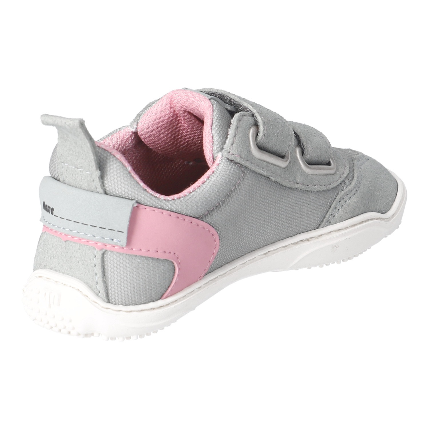 qnuffs Barfußschuh »Erle«  Klettschuh, Sneaker mit Nullsprenung, Größenschablone zum Download