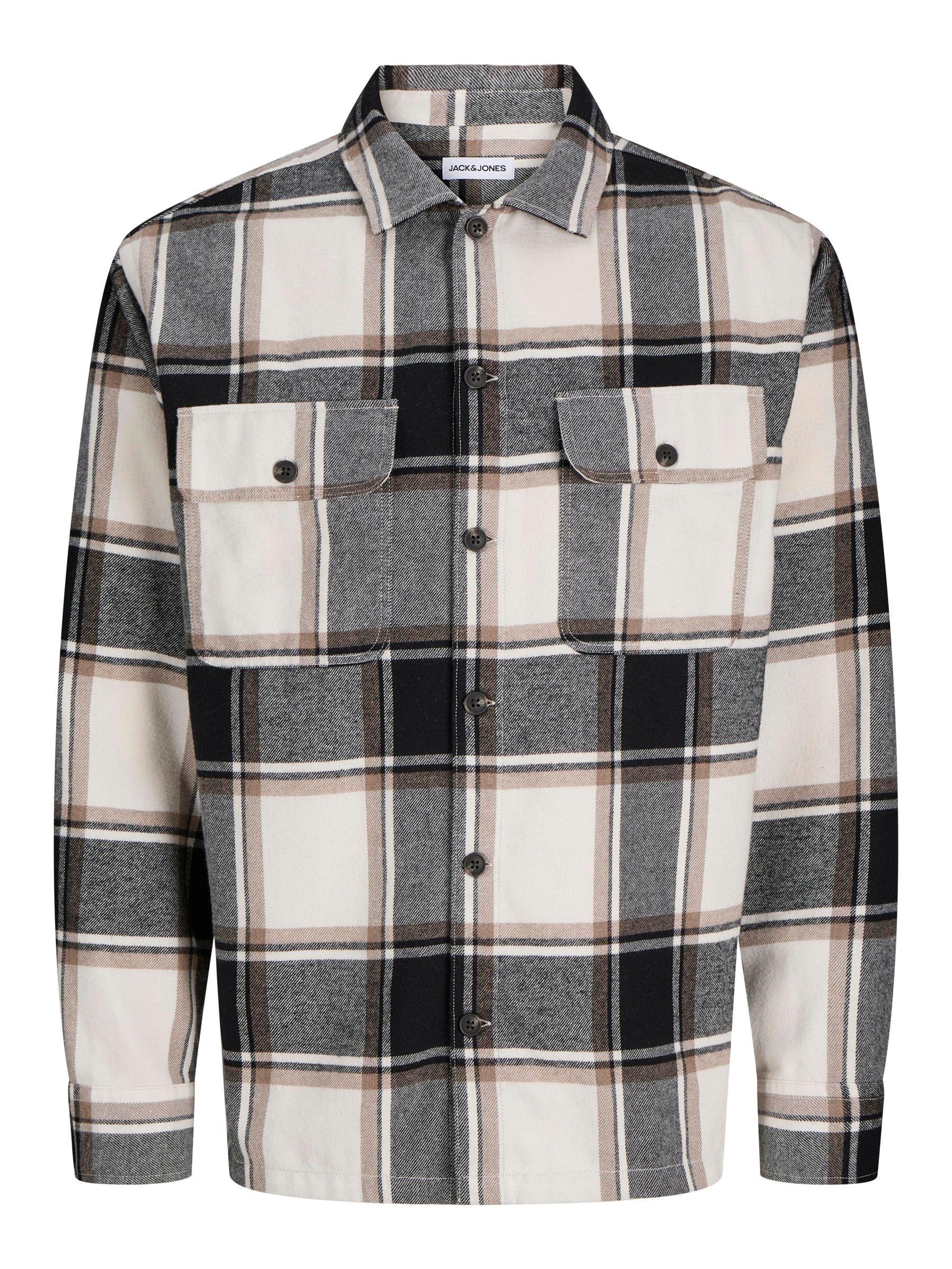 Jack & Jones PlusSize Langarmhemd "JJECHARGE OVERSHIRT LS SN PLS" günstig online kaufen