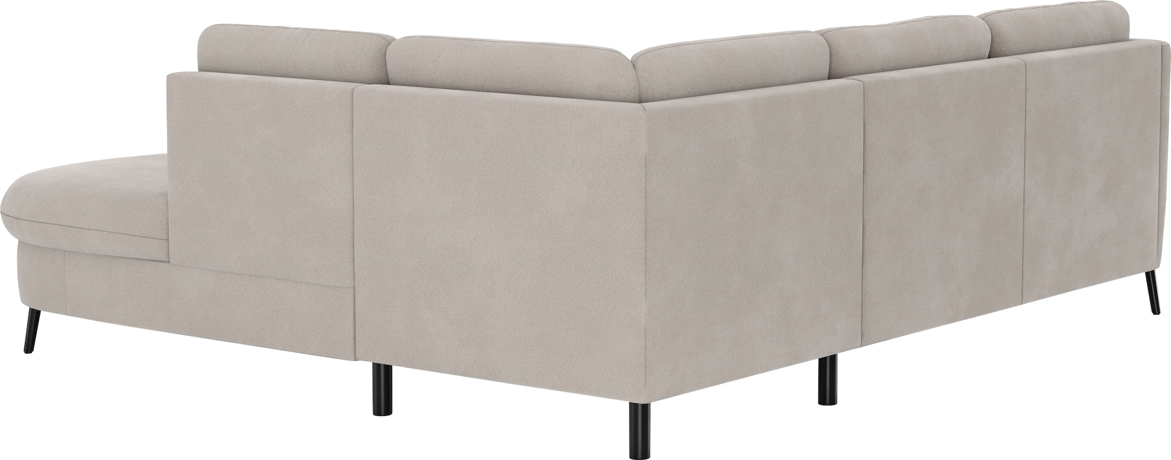 sit&more Ecksofa »Soul L-Form« wahlweise mit Bettfunktion und Bettkasten oder Schubkasten