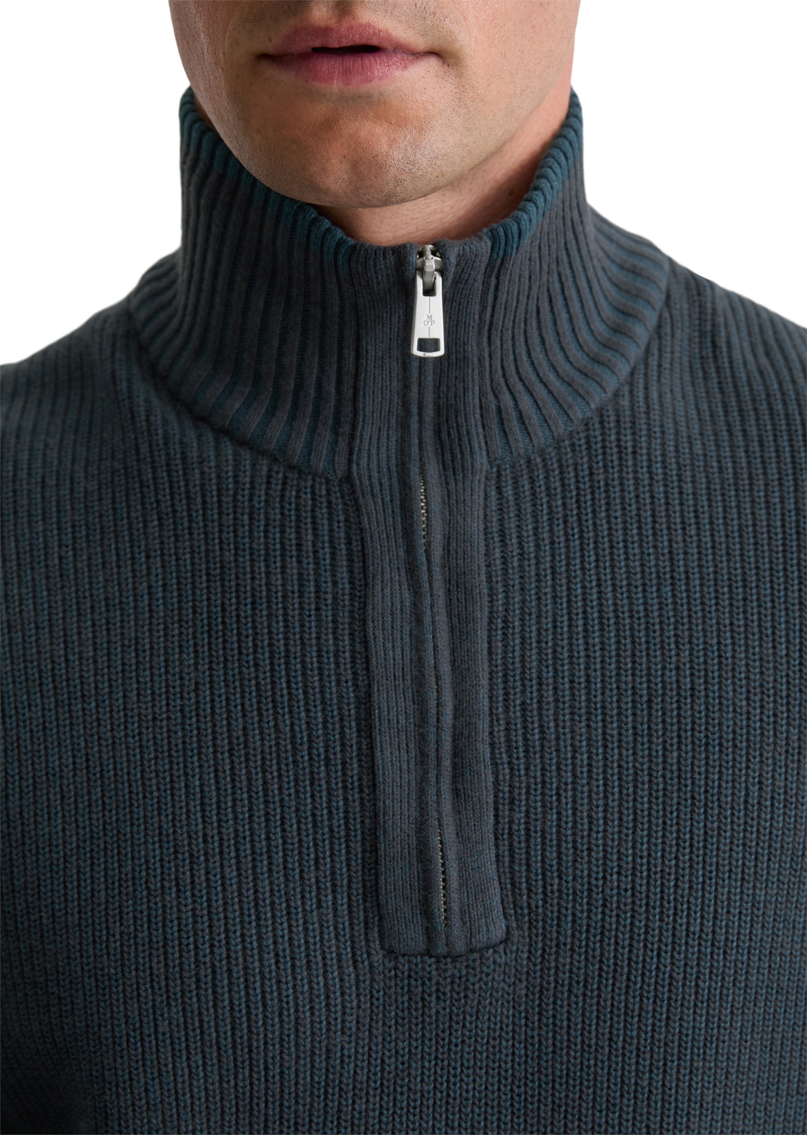 Marc O'Polo Troyer »aus softem Baumwolle-Schurwolle-Mix«