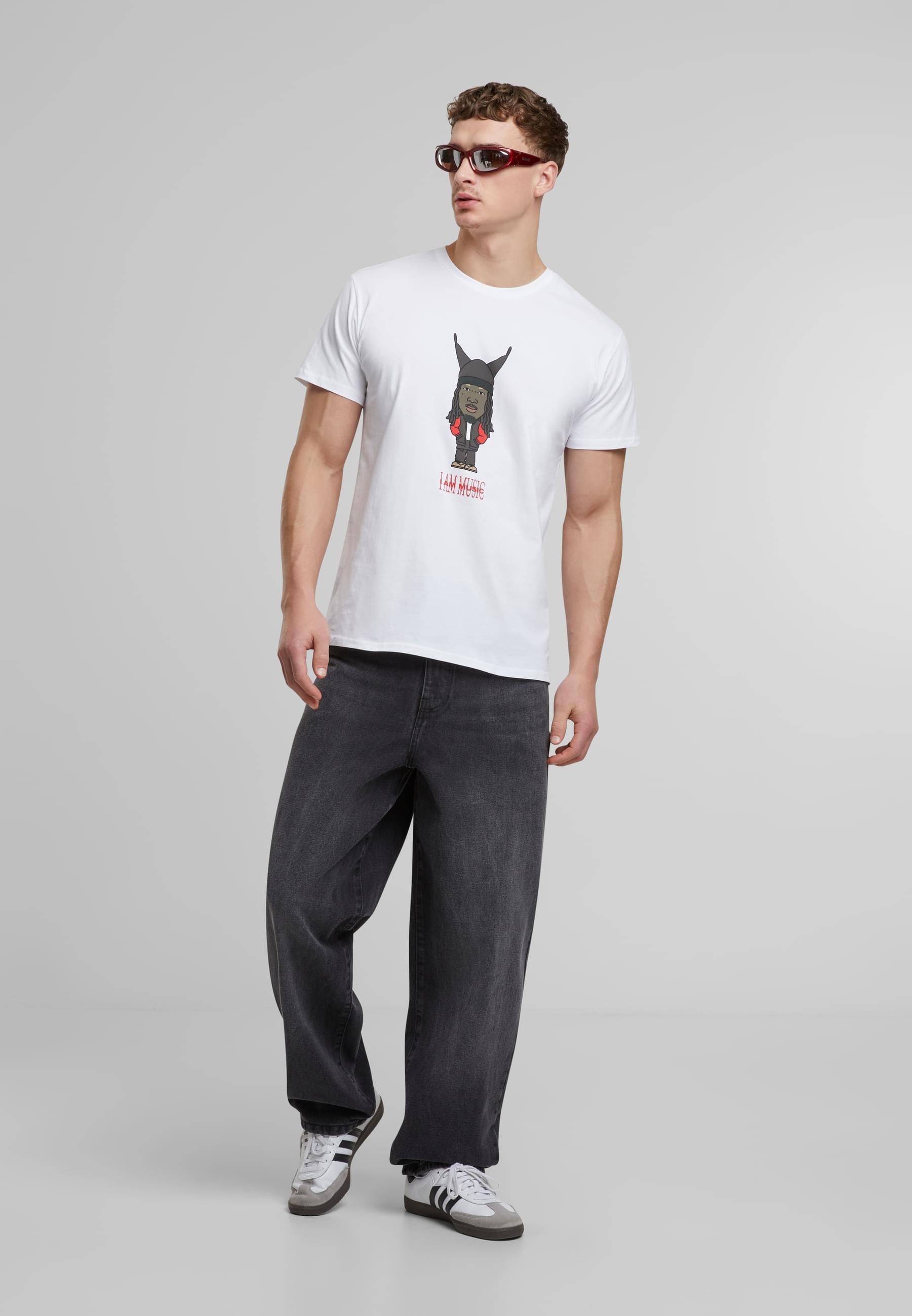 MisterTee T-Shirt »MisterTee I Am Music Tee«, (1 tlg.)
