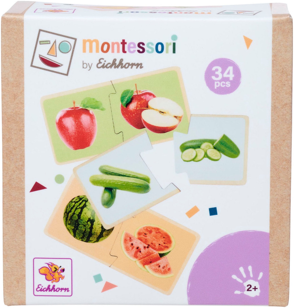 Eichhorn Puzzle »Montessori Puzzle«, FSC®- schützt Wald - weltweit