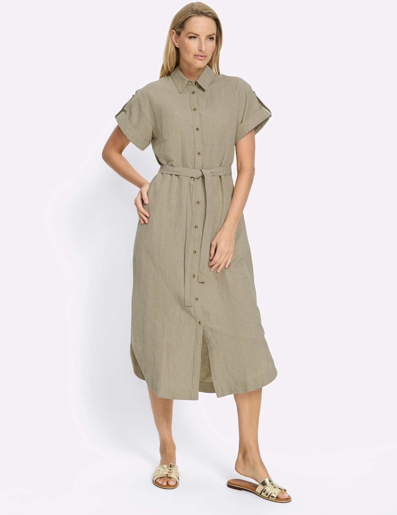 heine Hemdblusenkleid "Kleid" günstig online kaufen