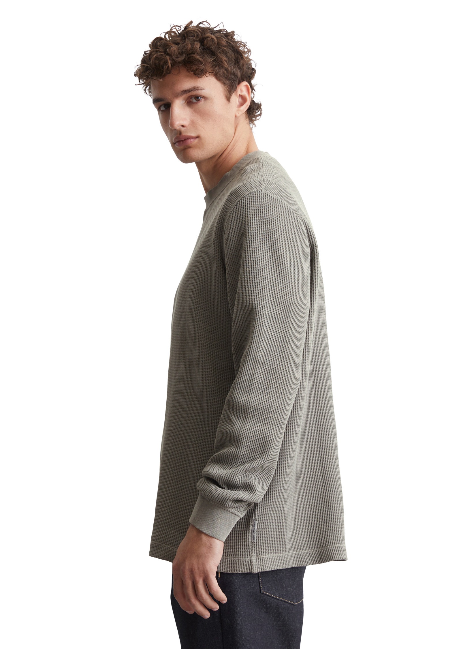 Marc O'Polo DENIM Langarmshirt »aus reiner Bio-Baumwolle«