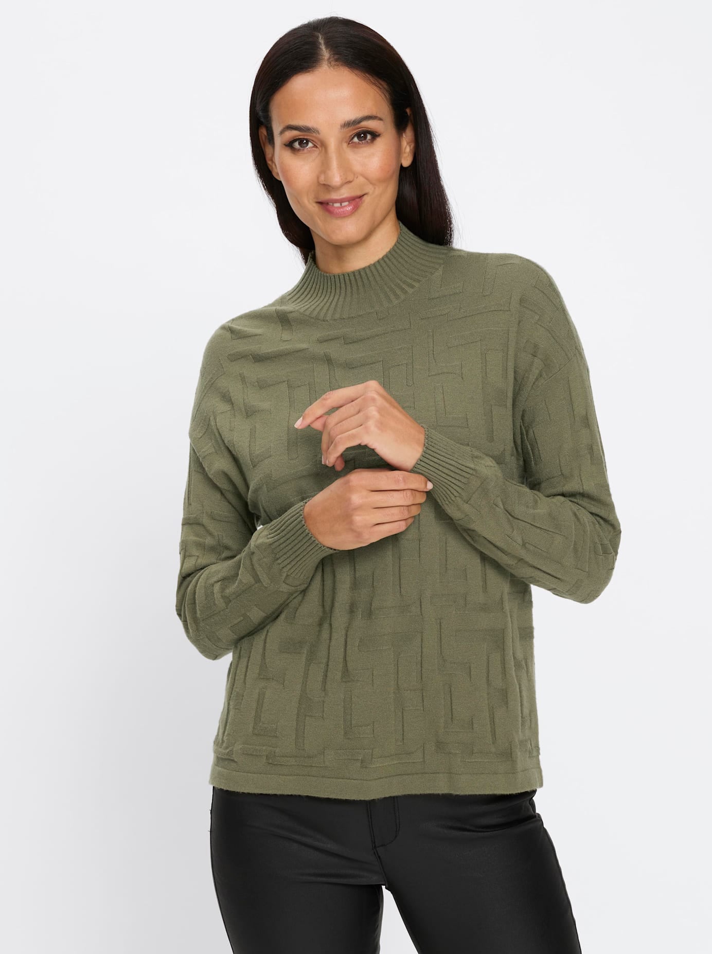 heine Strickpullover "Jacquard-Pullover"