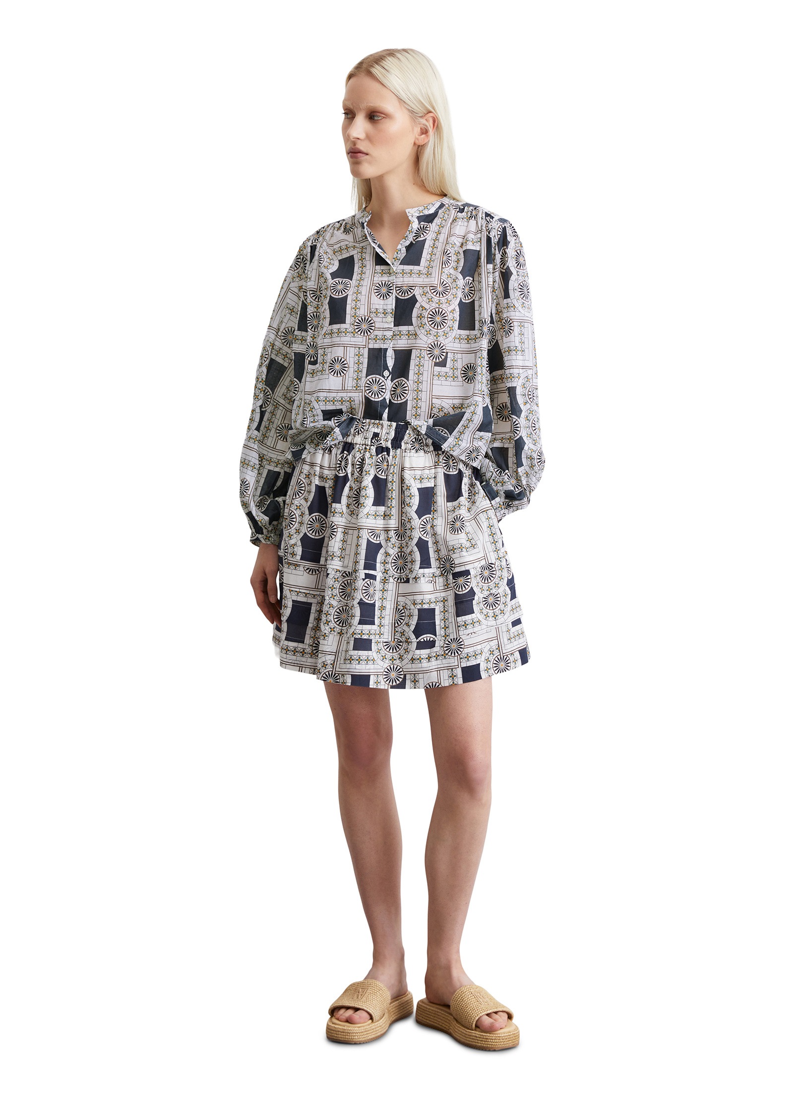 Marc O'Polo Webrock »aus leichtem Baumwoll-Voile«