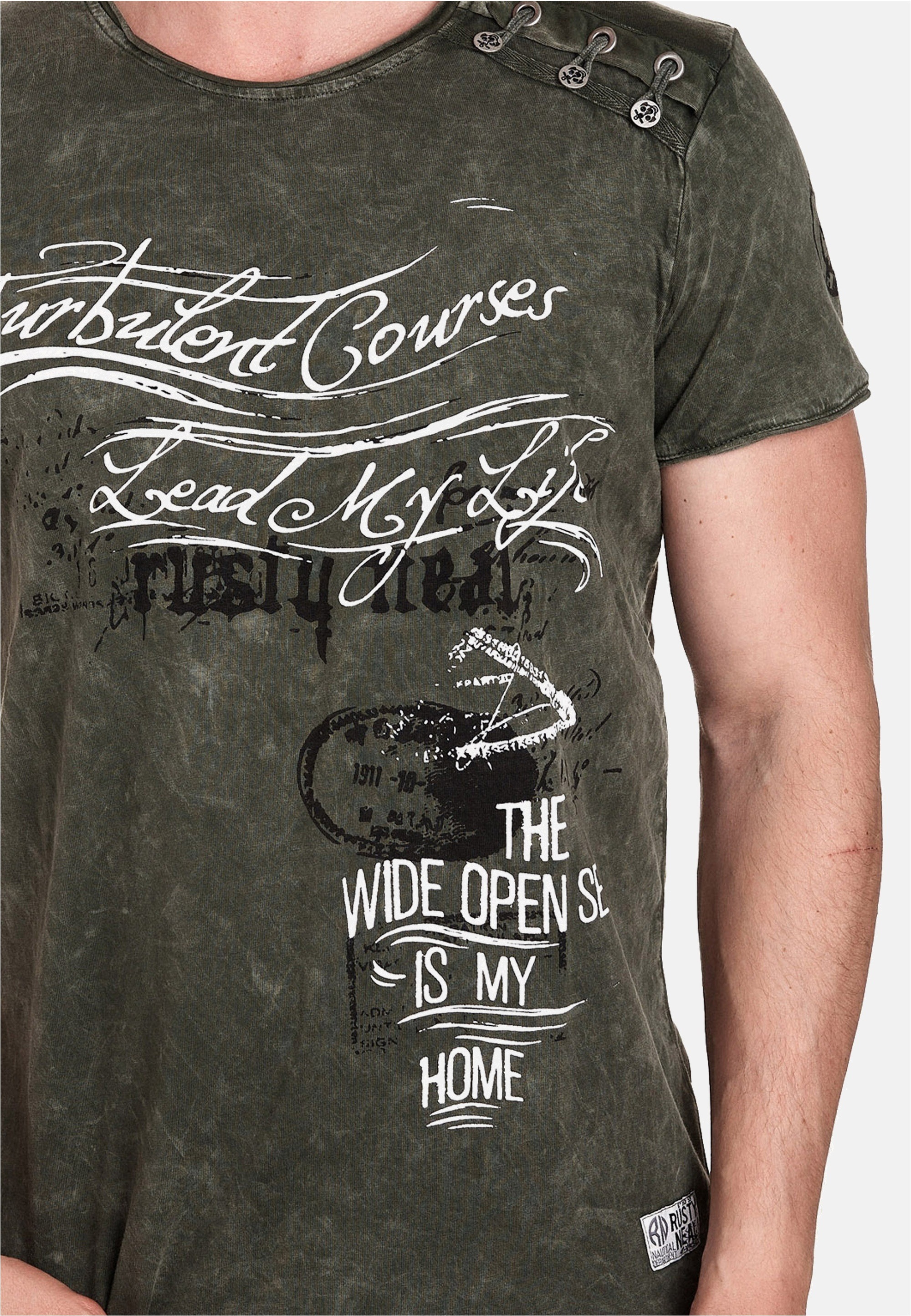 Rusty Neal T-Shirt in tollem Vintage-Look
