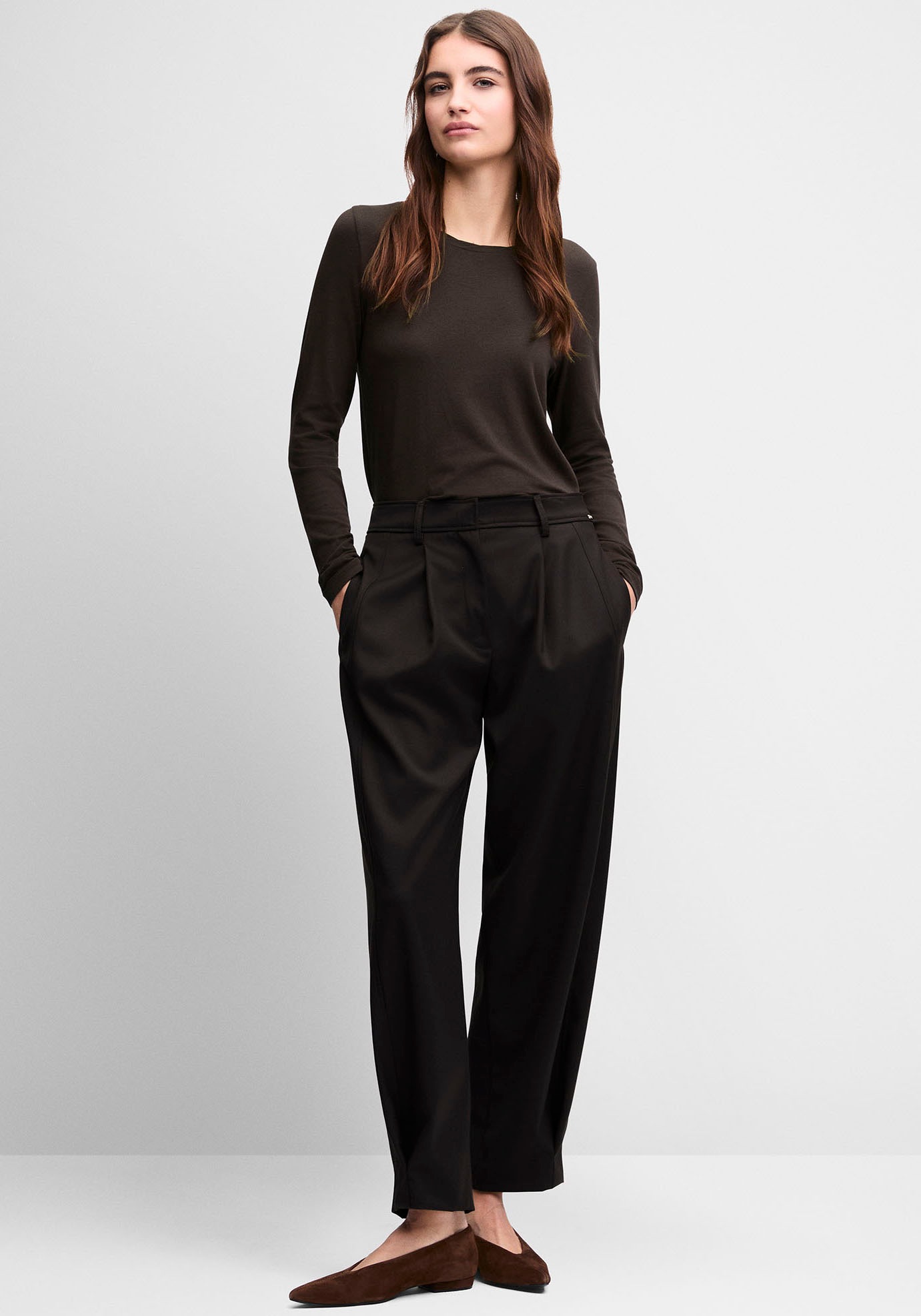 Cinque Bundfaltenhose »CIOPTIS«  mit schmal zulaufendem Bein