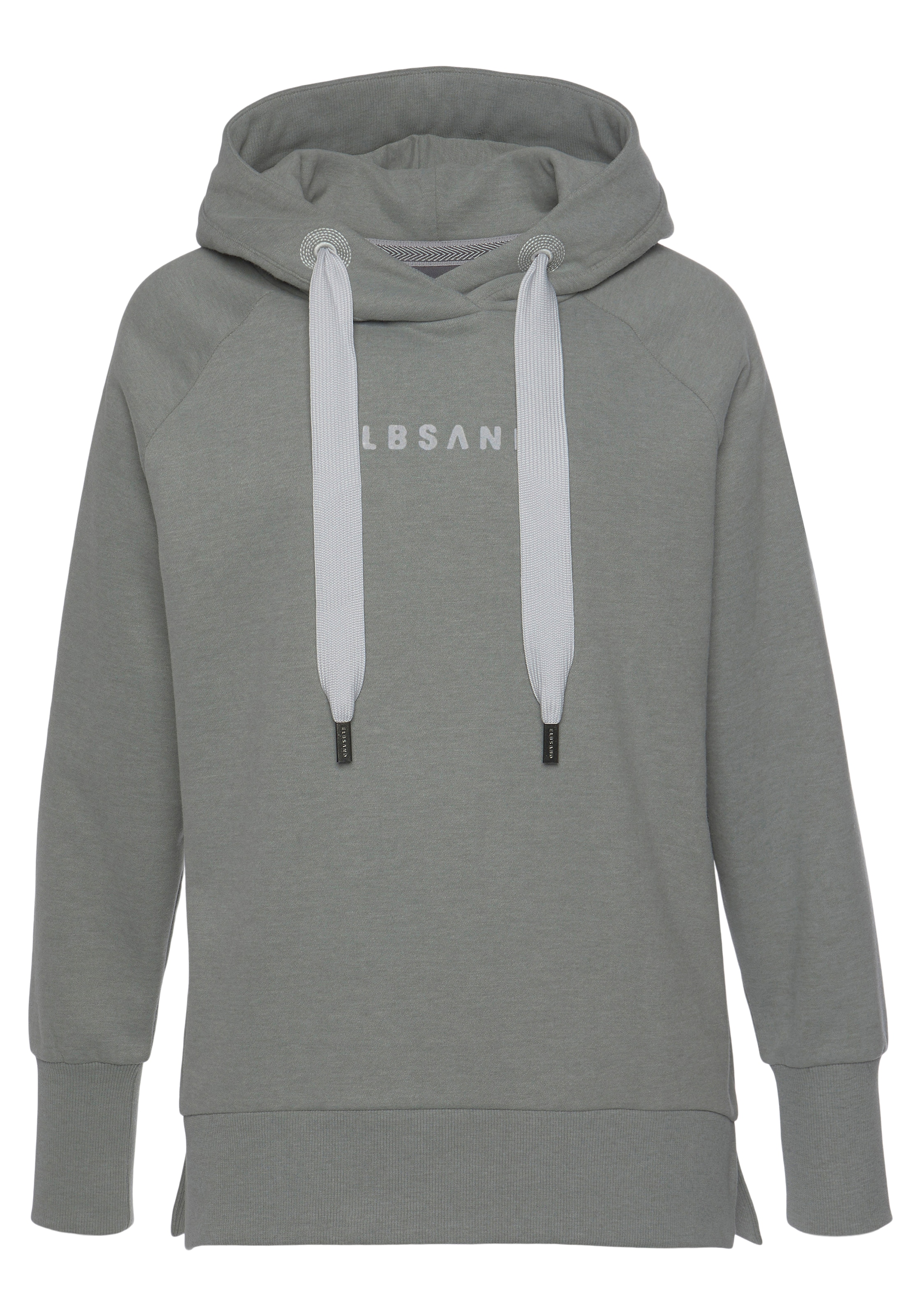 Elbsand Kapuzensweatshirt "Svana", mit Logoprint, bequemer Hoodie, seitlich günstig online kaufen