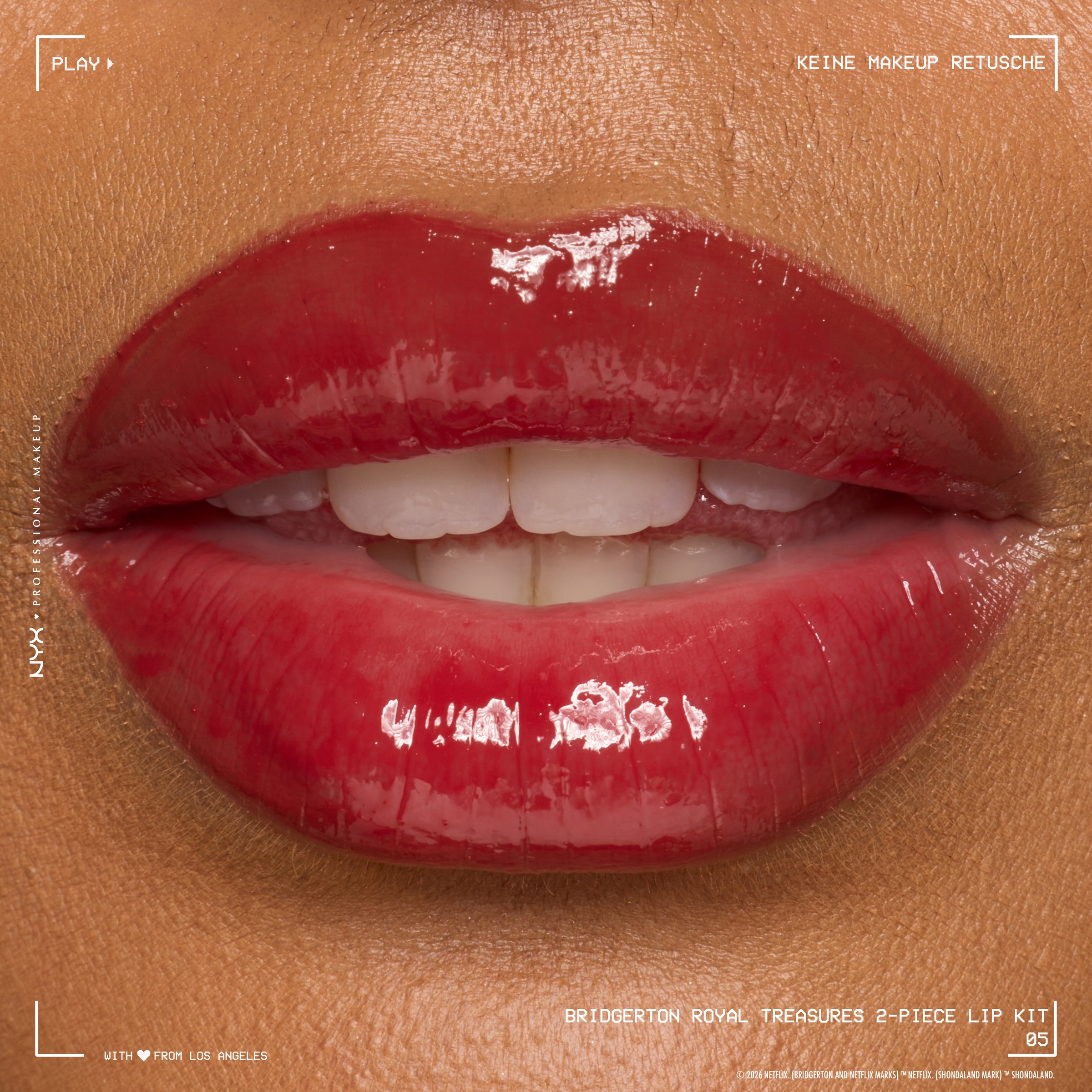 NYX PROFESSIONAL MAKEUP Schmink-Set »BRIDGERTON ROYAL TREASURES LIP KIT« Royal Butter Gloss und Royal Lip Liner