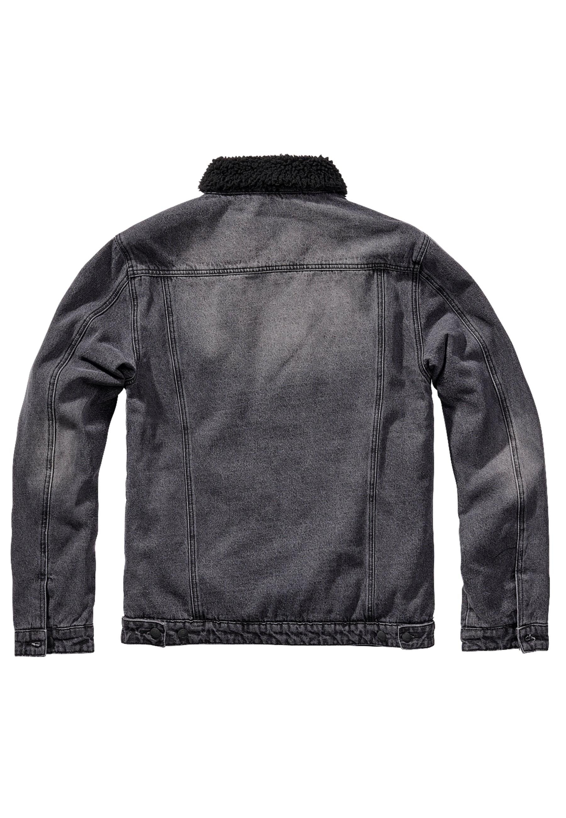 Brandit Allwetterjacke »Brandit Herren Sherpa Demin Jacket«, (1 St.), ohne Kapuze