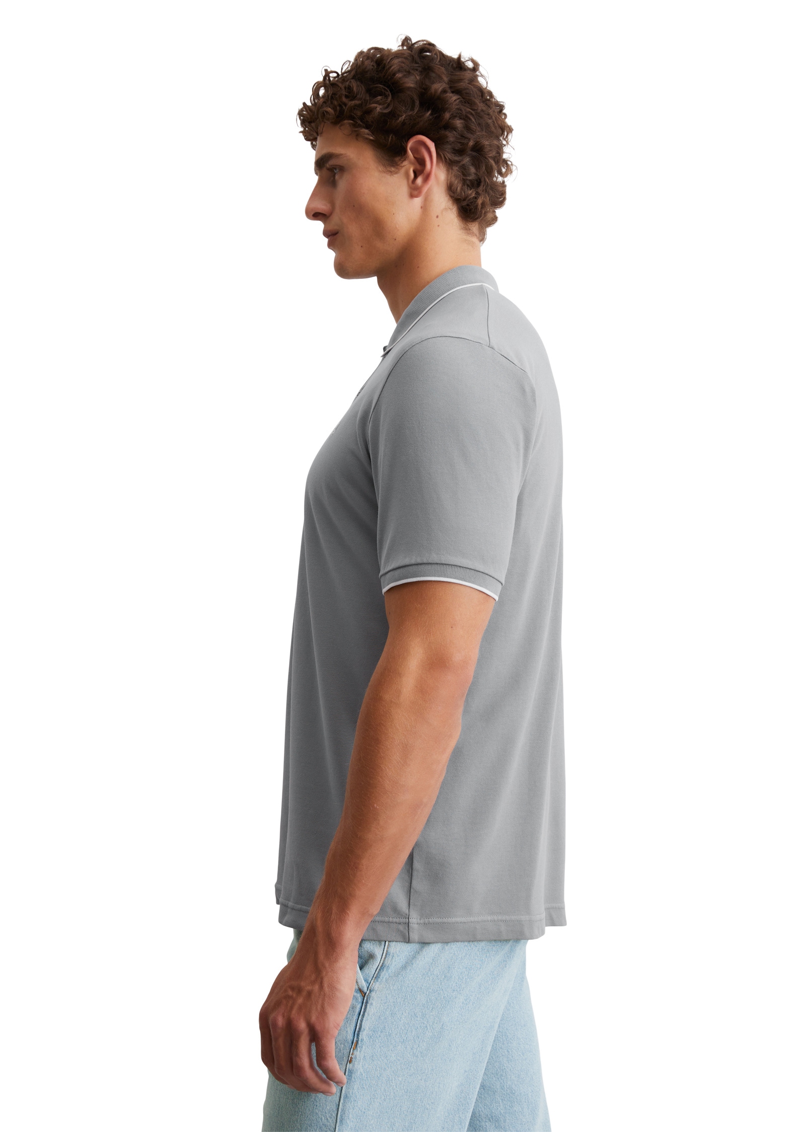 Marc O'Polo Poloshirt »aus Bio-Baumwoll-Mix«