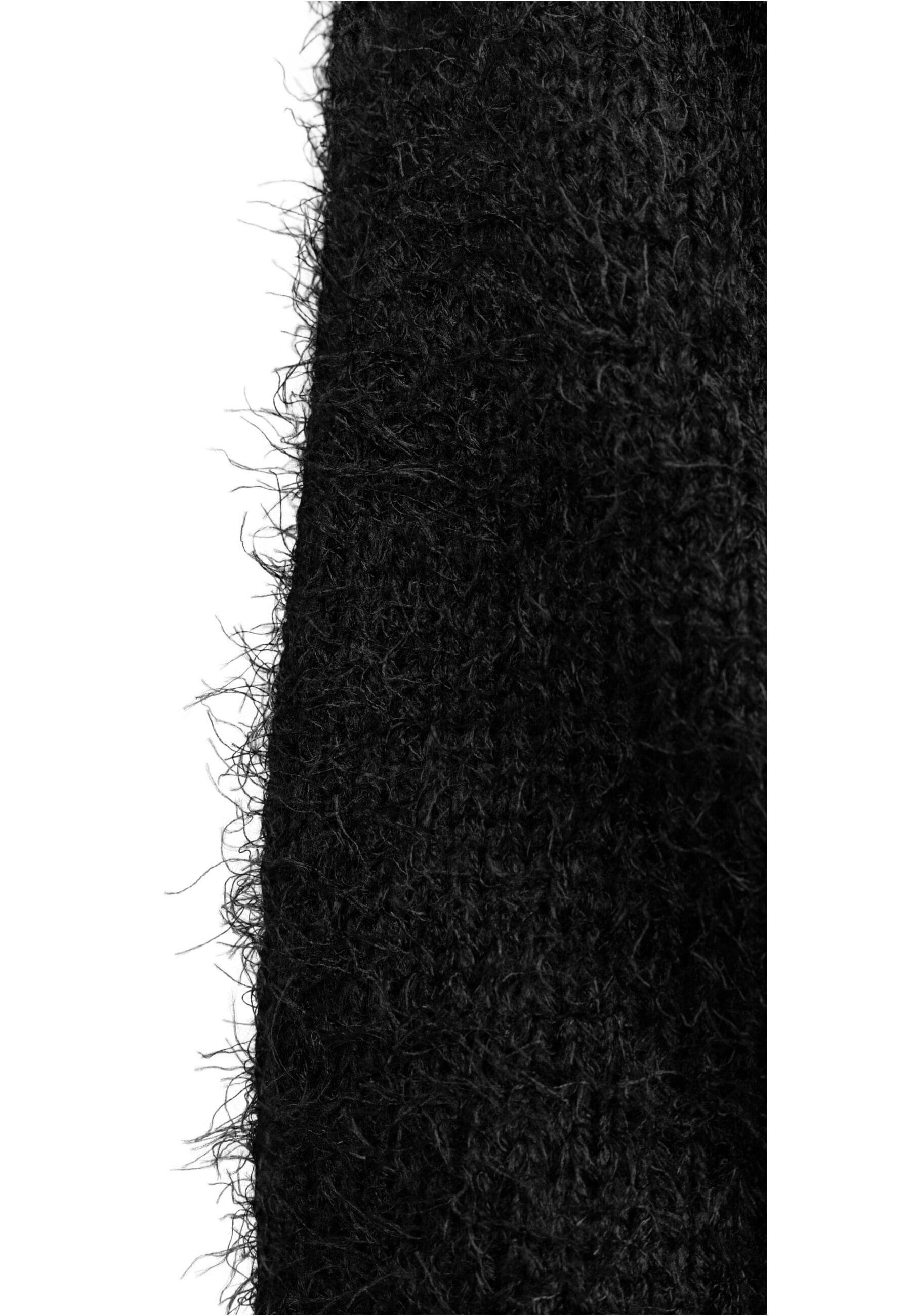 URBAN CLASSICS Strickjacke »Urban Classics Damen Ladies Hooded Feather Cardigan«