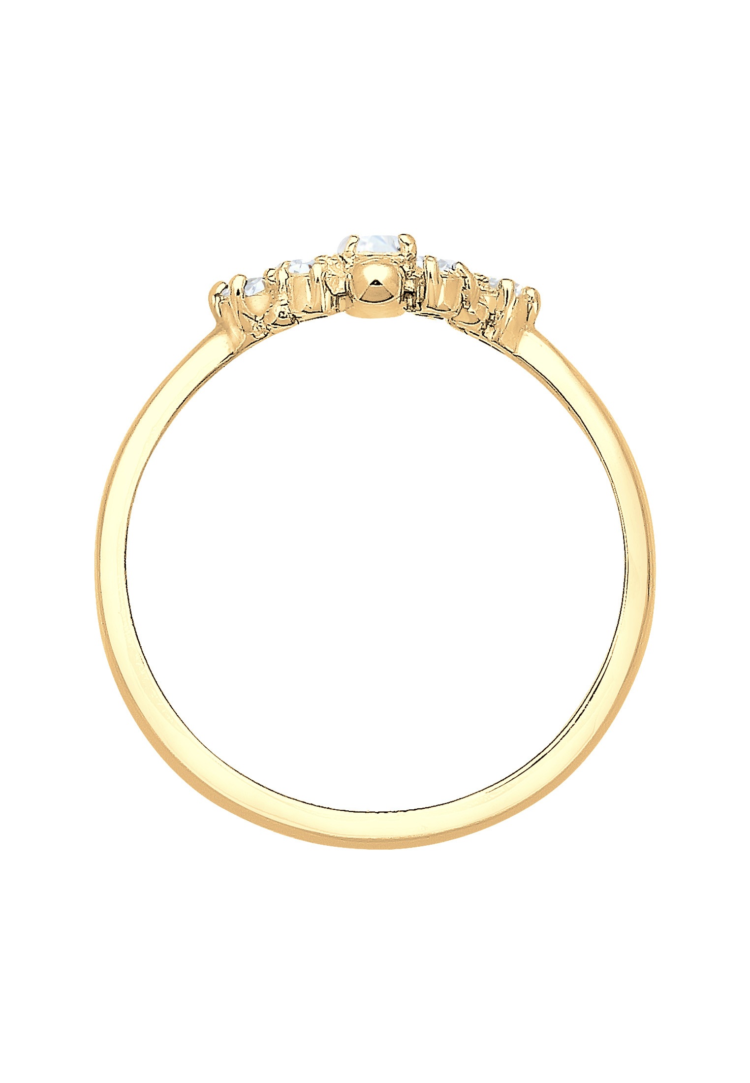 Elli Verlobungsring »Verlobungsring Zirkonia Weiß 925 Sterling Silber«