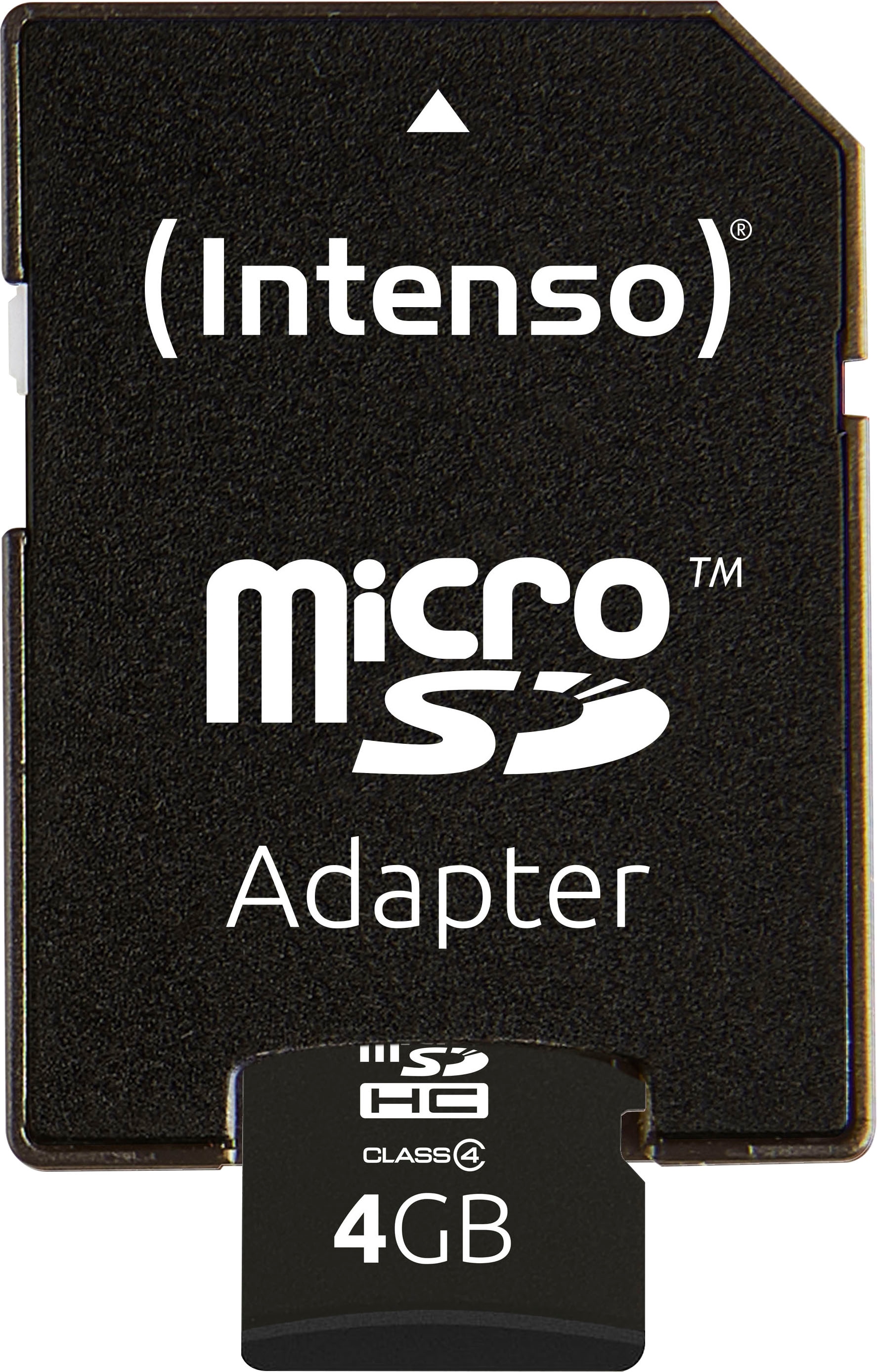 Intenso Speicherkarte »microSDHC Class 4 + SD-...