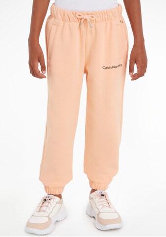 Calvin Klein Jeans Sweathose, mit Calvin Klein Logoschriftzug auf dem Bein kaufen