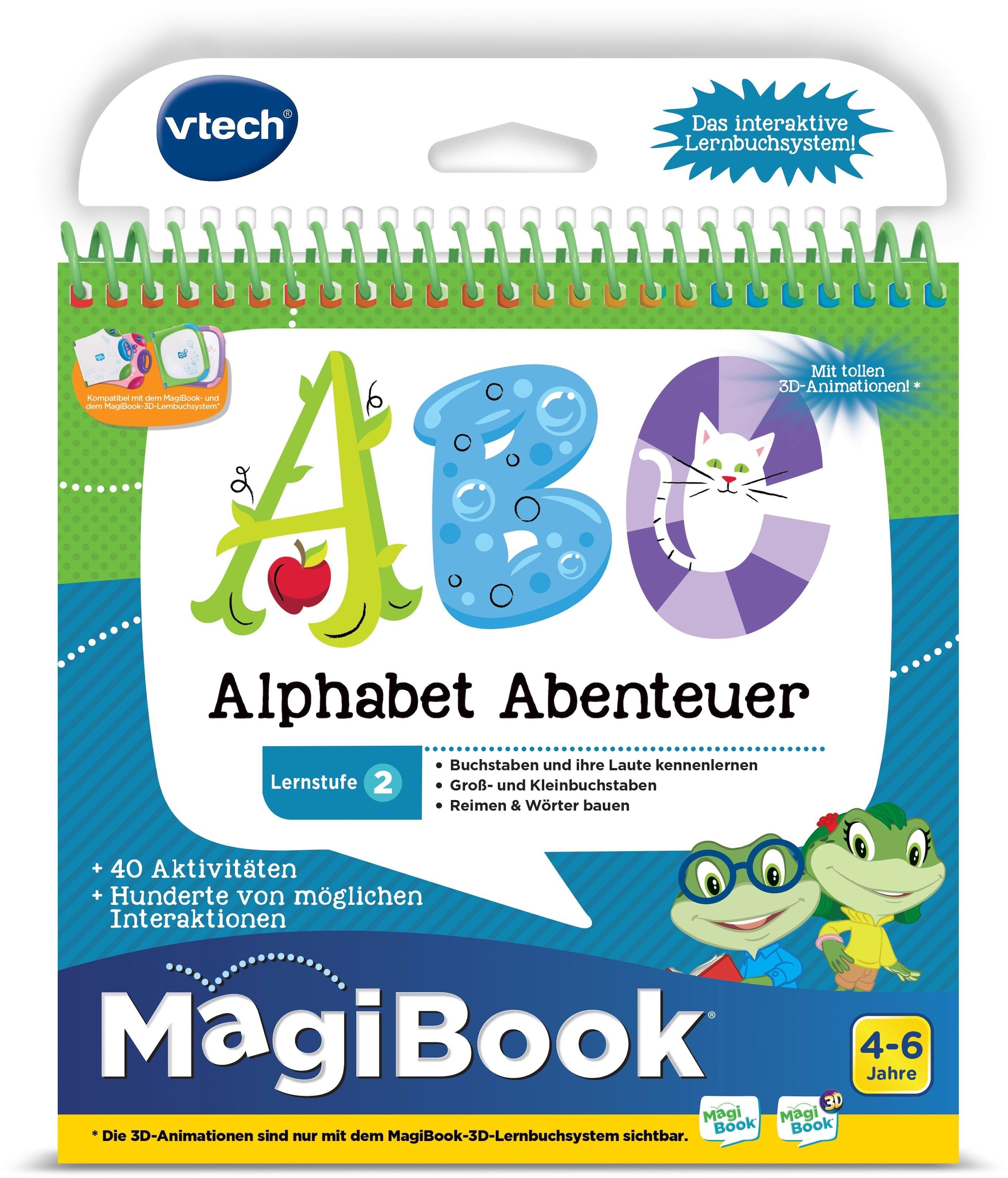 Vtech® Buch »MagiBook Lernstufe 2 - Alphabet Abenteuer«