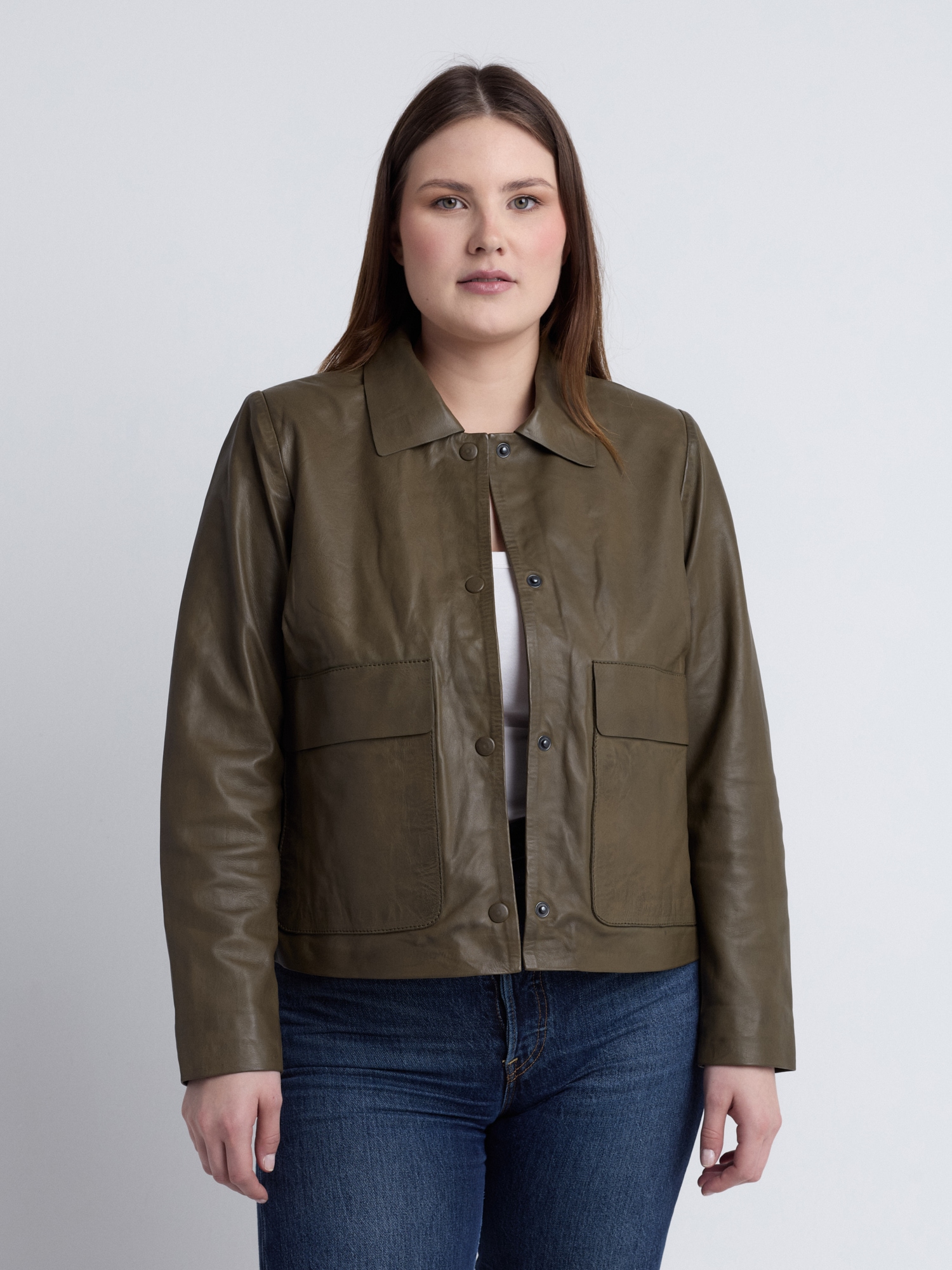 Maze Lederjacke »42025054«