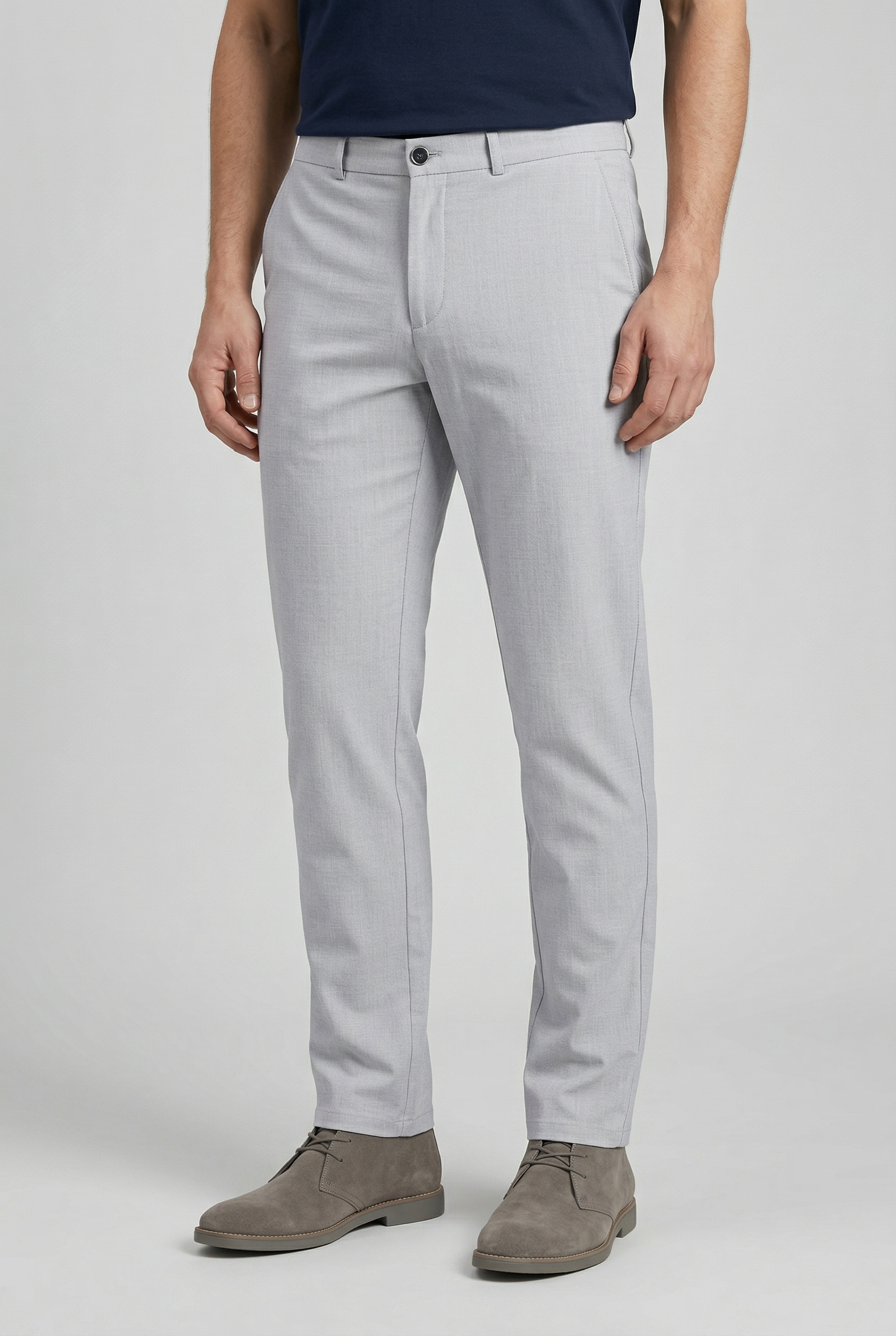OLYMP Chinohose "Jogg Jersey Toronto" slim fit, flexibler Bund