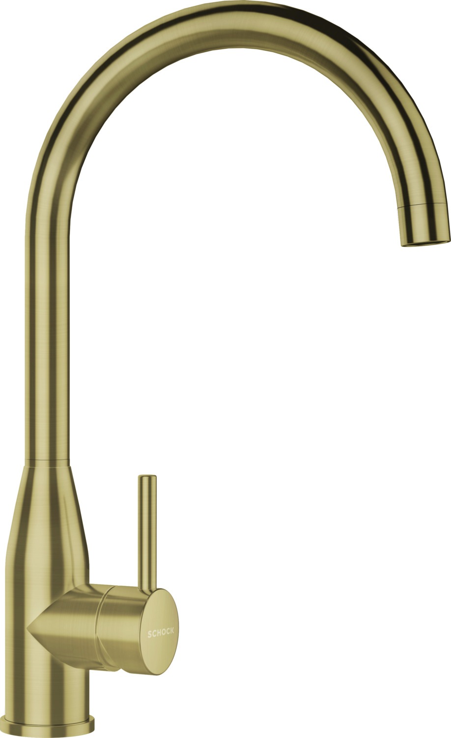 Schock Küchenarmatur "Kavus" Hochdruck, Festauslauf, Flüsterperlator, Schwenkbereich 360