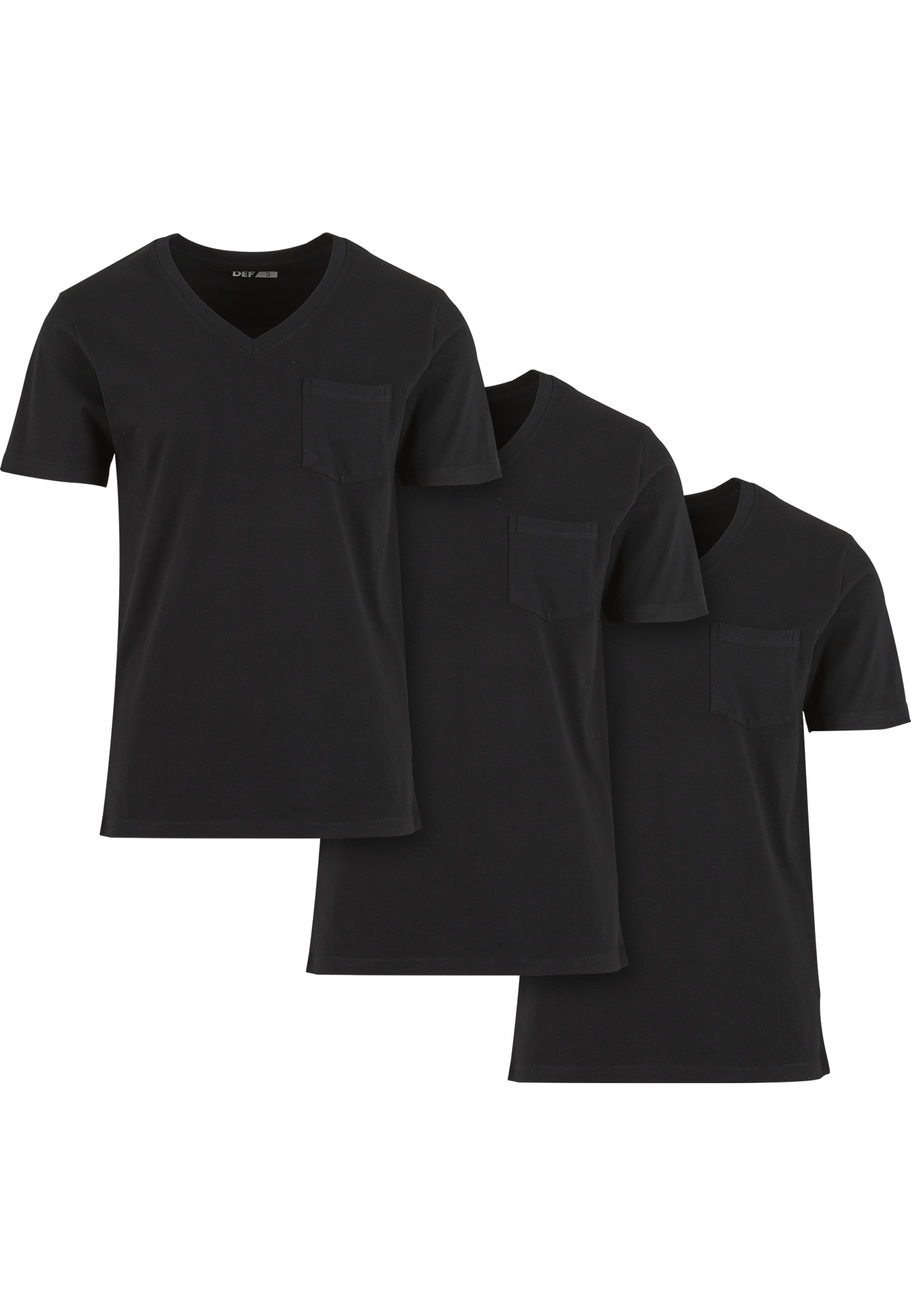 DEF Kurzarmshirt "DEF Herren T-Shirt" 1 Stk.
