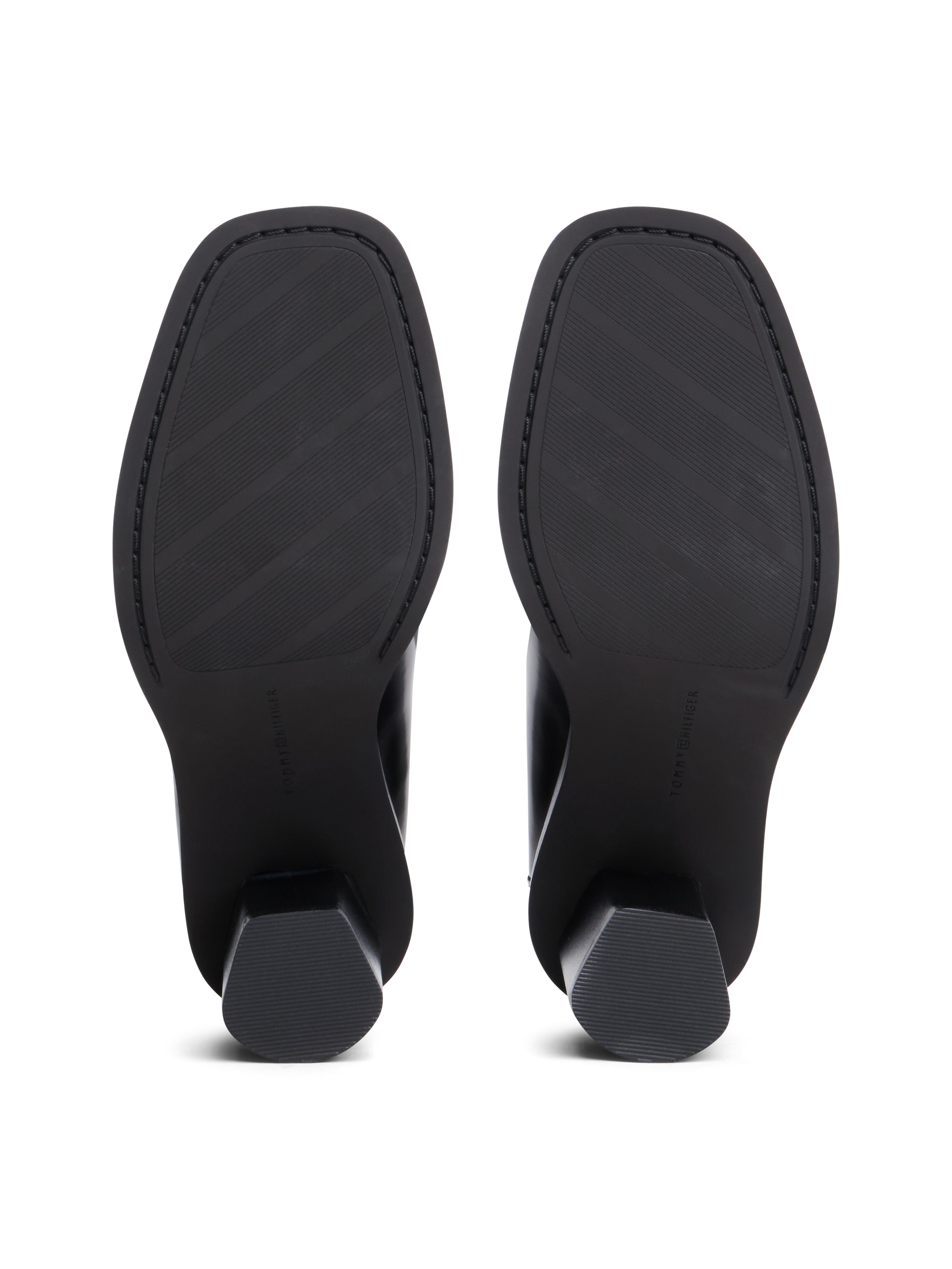 Tommy Hilfiger High-Heel-Pumps »SQUARE TOE HEELED LOAFER«  Blockabsatz, Partypumps mit dezenten Ziernähten