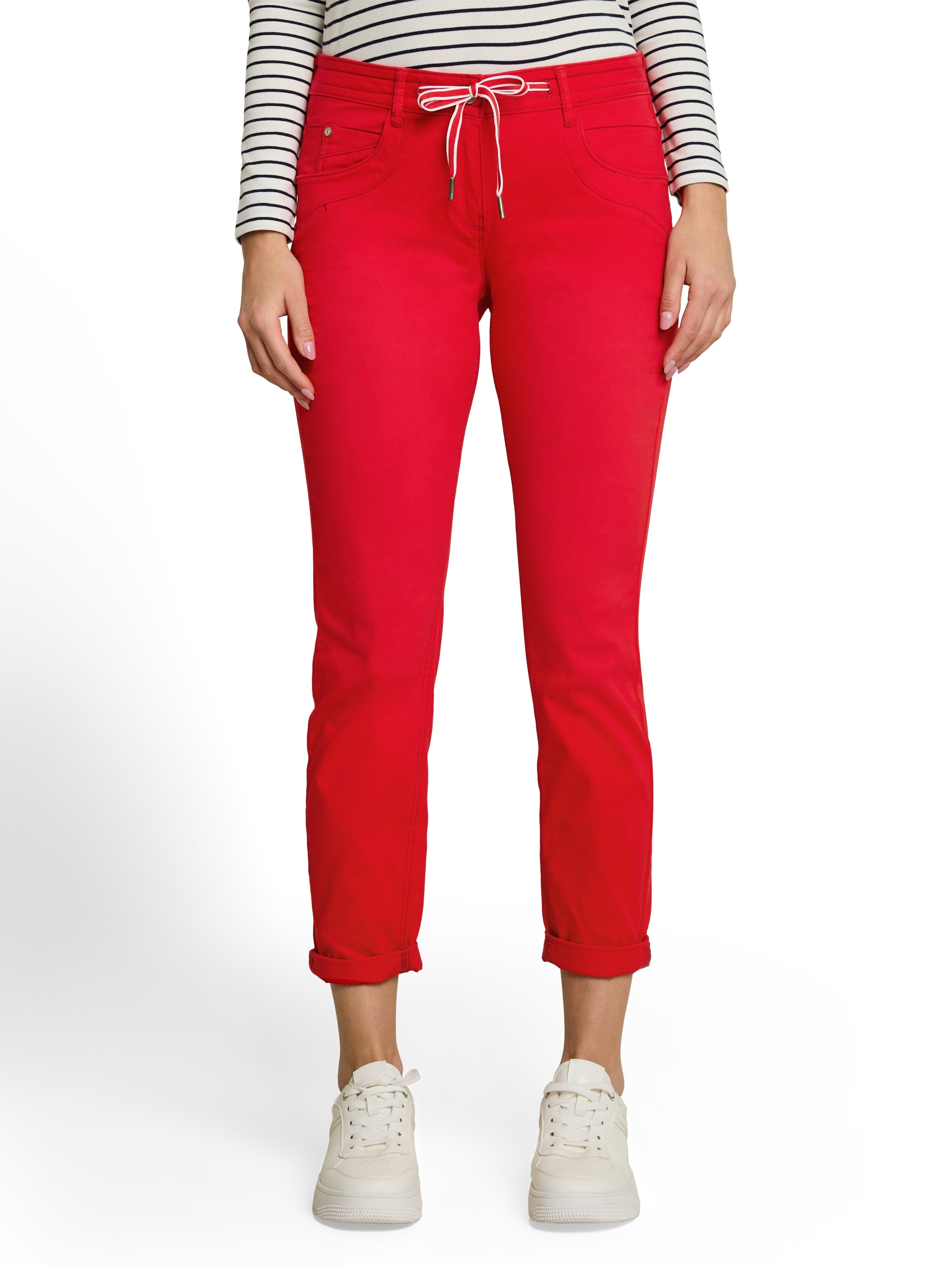 TOM TAILOR "TOM TAILOR Tapered" mit Bindeband am Bündchen