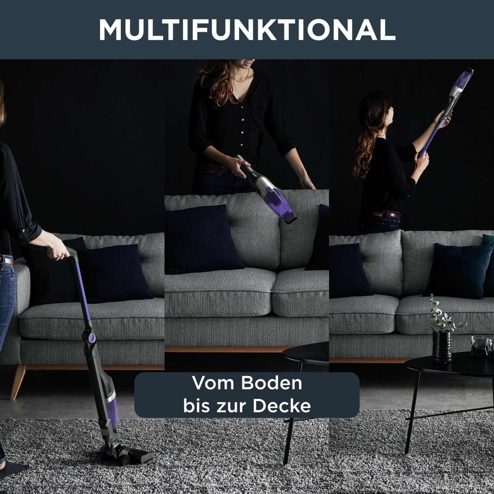 Thumbnail - Rowenta Akku-Hand-und Stielstaubsauger "Xtrem Compact, leicht, sehr kompakt, Flex-Gelenk, lange Akku-Laufzeit" leistungs...