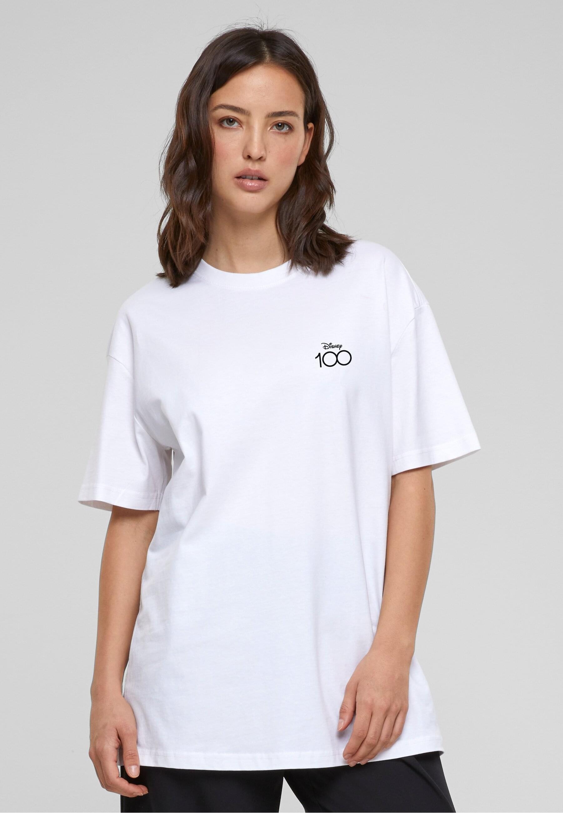 Merchcode T-Shirt »Merchcode Damen Ladies Disney 100 Girl Gang Tee«, (1 tlg.)
