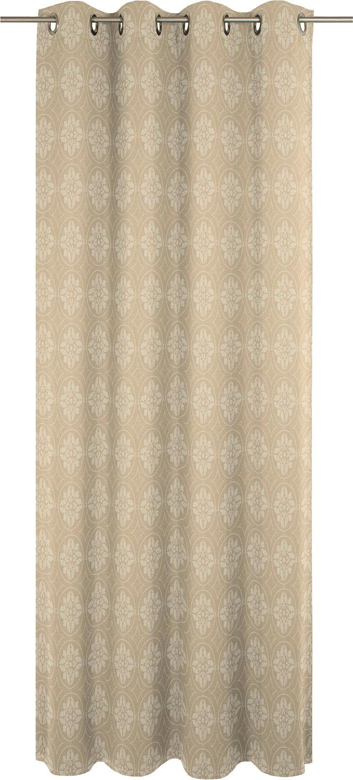 Adam Vorhang "Romantic Puligny Light" Ösen 1 Stk. tlg. aus 100% Bio-Baumwol günstig online kaufen