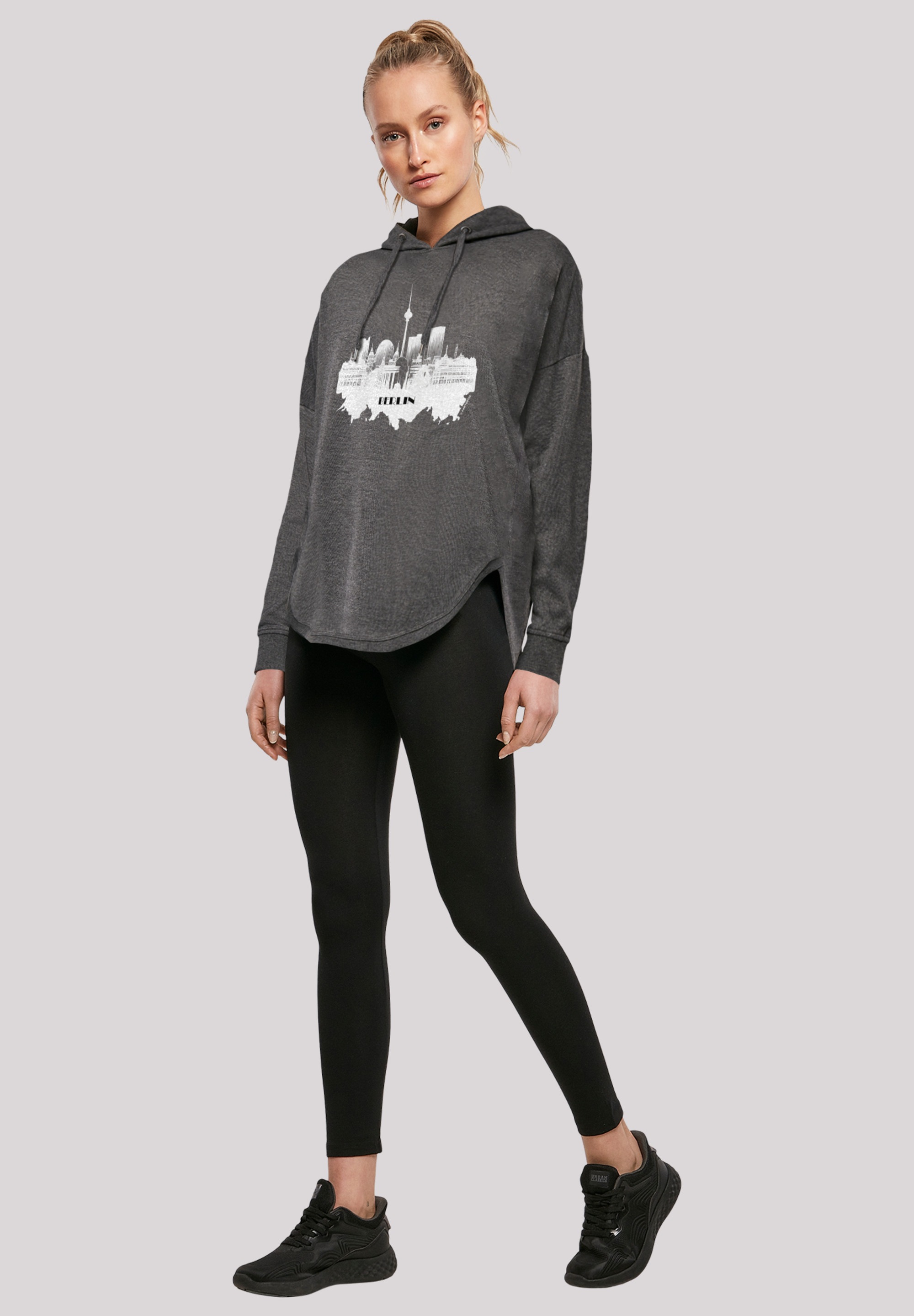F4NT4STIC Kapuzenpullover »Cities Collection - Berlin skyline«, Print