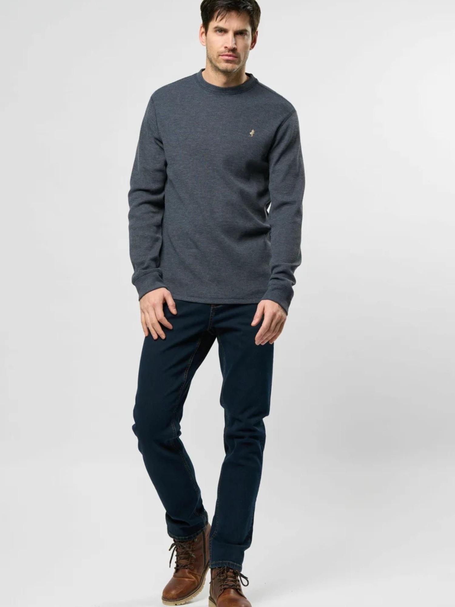 MCS Strickpullover »MCS sweater Drake Long Sleeve«