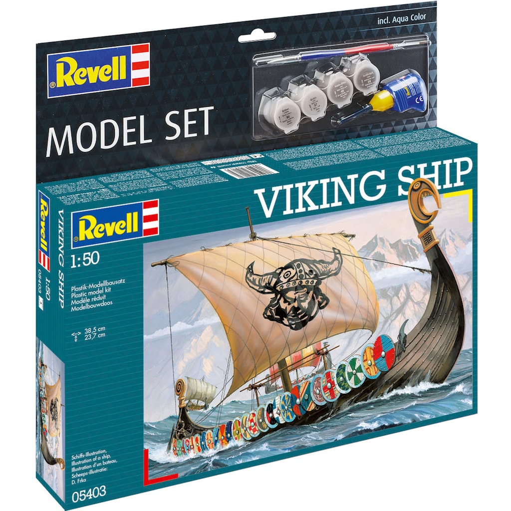 Revell® Modellbausatz »Wikinger Schiff«, 1:50