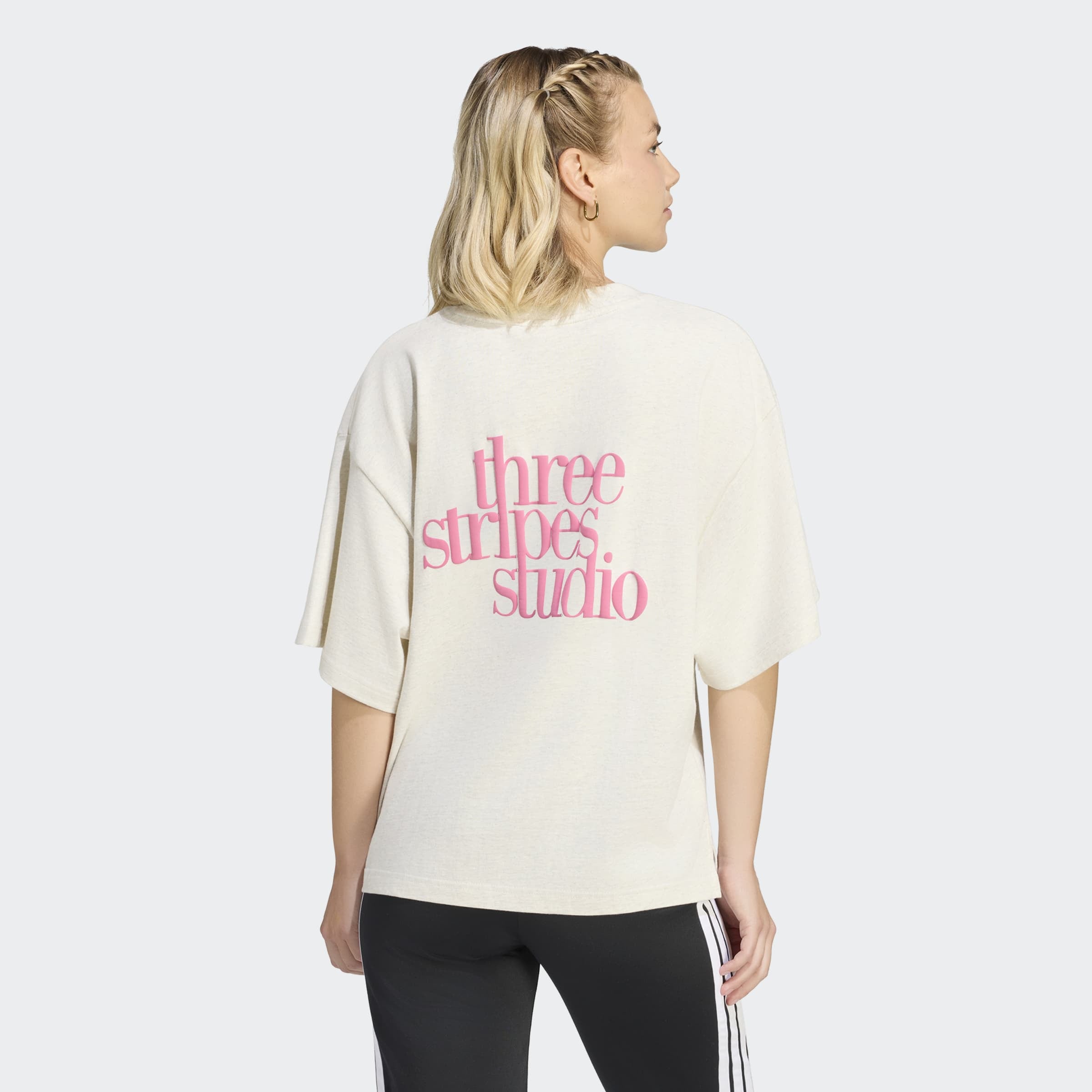 adidas Sportswear T-Shirt »W 3SS GFX TEE2« Print T-Shirt, locker geschnitten