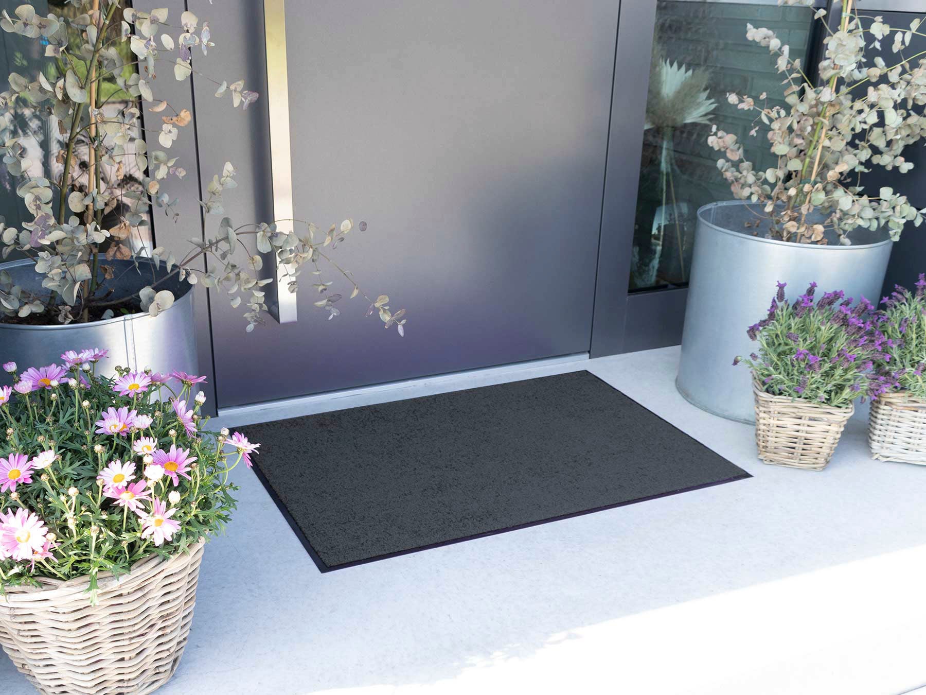 Primaflor-Ideen in Textil Fußmatte »CLEAN, Made in Belgium«, rechteckig, 8,5 mm Höhe, Schmutzfangmatte, große Farbauswahl, waschbar