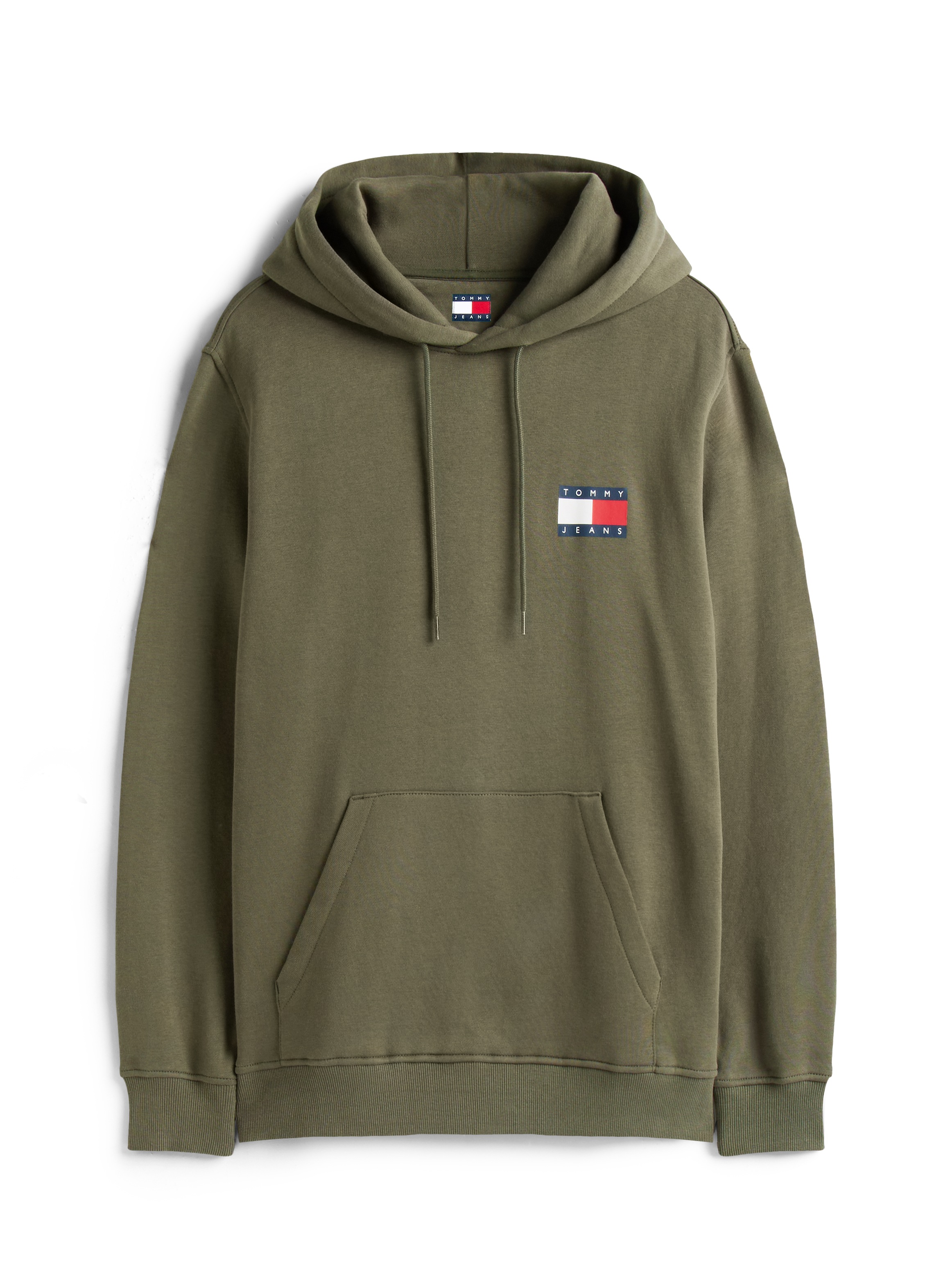 Tommy Jeans »TJM REG ESSENTIAL FLAG HOOD EXT«, mit bedruckten Markenlogo auf Brusthöhe
