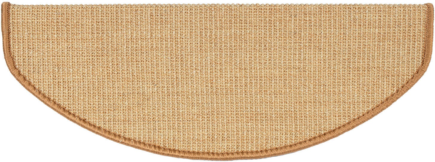 OTTO home Stufenmatte "Natur" halbrund 8 mm Höhe 100% Sisal, große Farbauswahl, selbstklebend, auch als Set 15 Stück