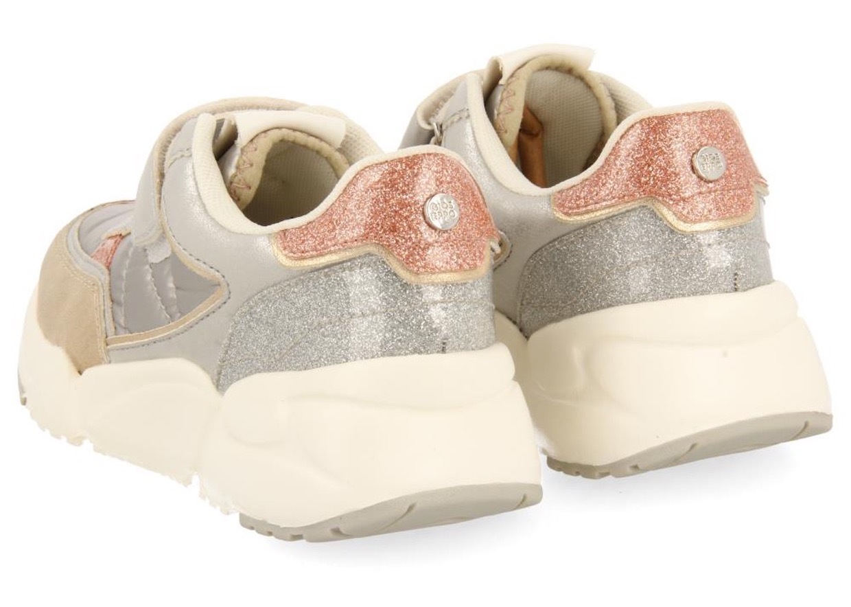 Gioseppo Sneaker »GORHAM«, Chunky Sneaker, Sneaker, Schnürschuh im Metallic Look