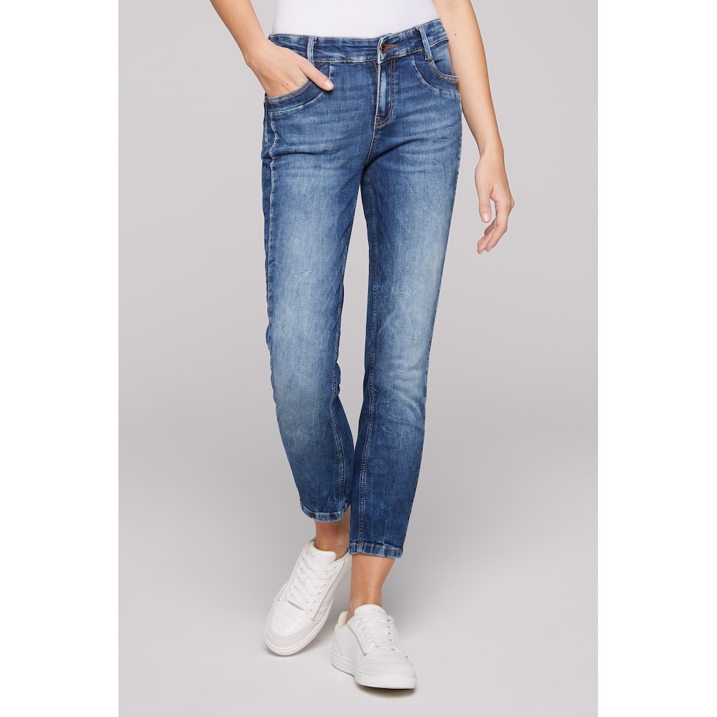 SOCCX Regular-fit-Jeans