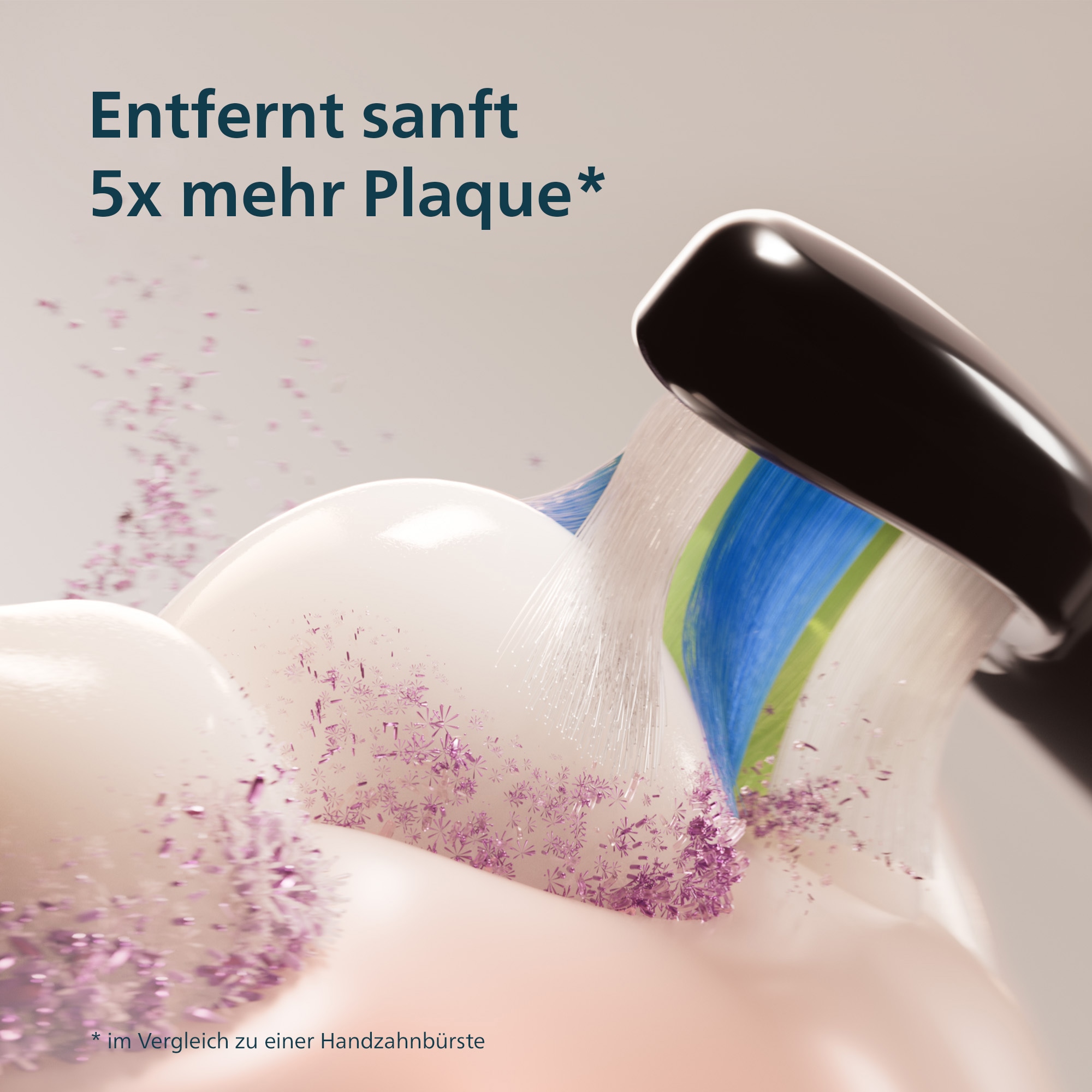 Philips Sonicare Elektrische Zahnbürste »Series 3100« mit Drucksensor, 3 Intensitätsstufen, inkl. Reiseetui und Ladegerät