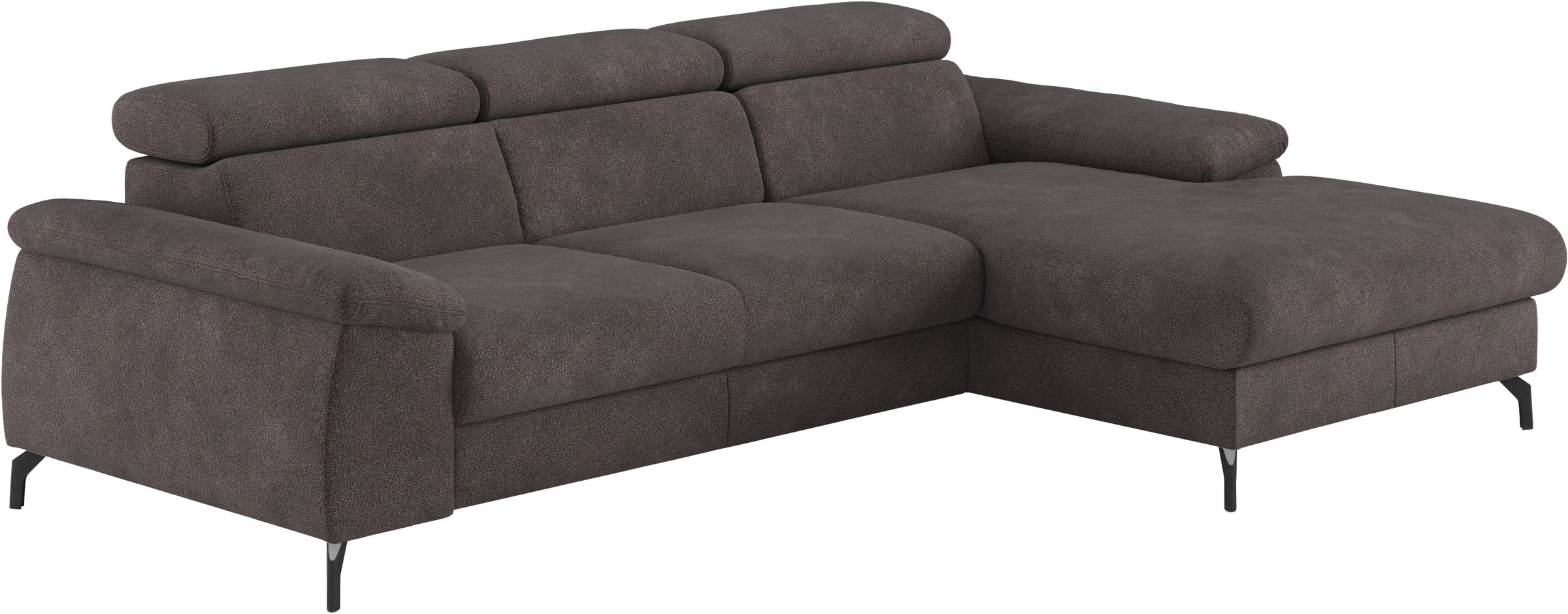 COTTA Ecksofa »Kitty L-Form«, mit Kopfteilverstellung, wahlweise mit Bettfunktion & Bettkasten