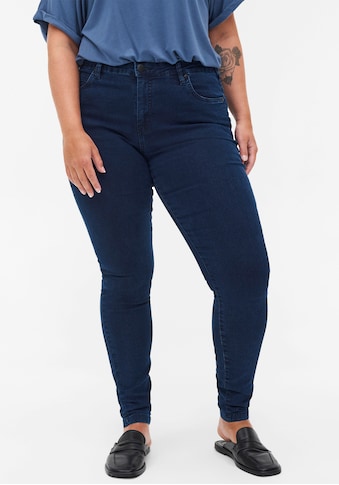 Zizzi Slim-fit-Jeans »ZI-AMY«, in Baumwoll-Stretch kaufen