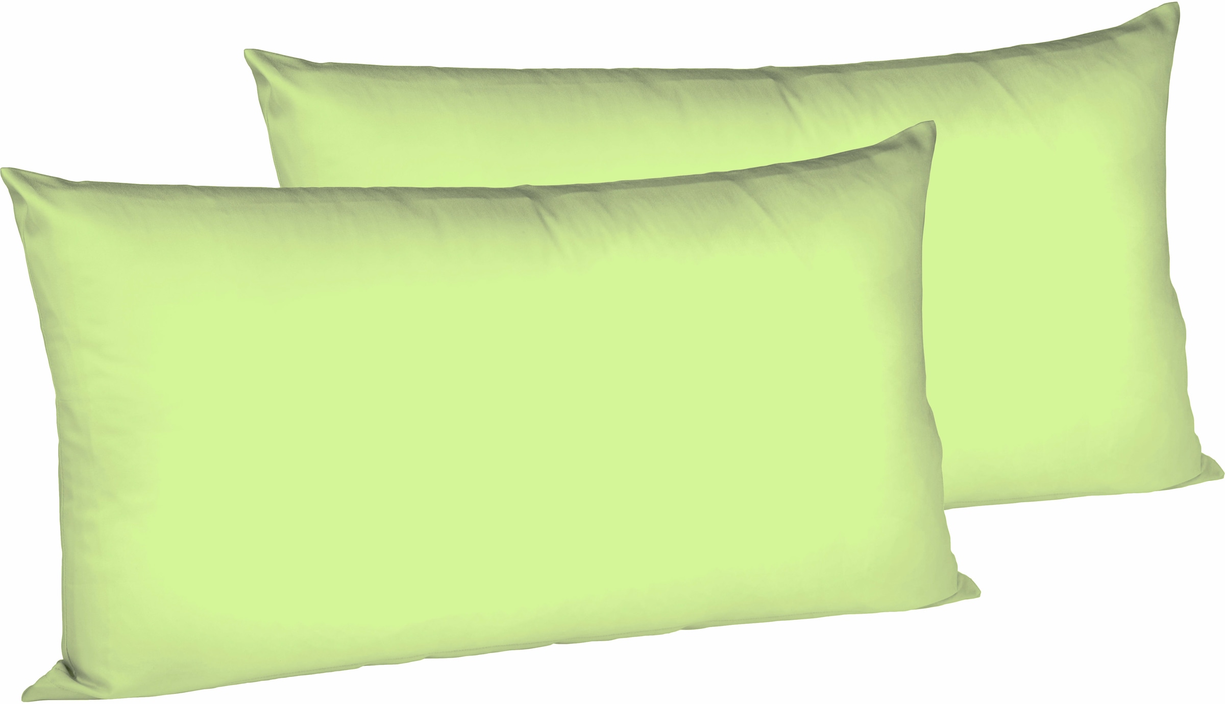 fleuresse Kissenbezüge "Colours" edler, bügelfreier Interlock-Jersey aus 10 günstig online kaufen